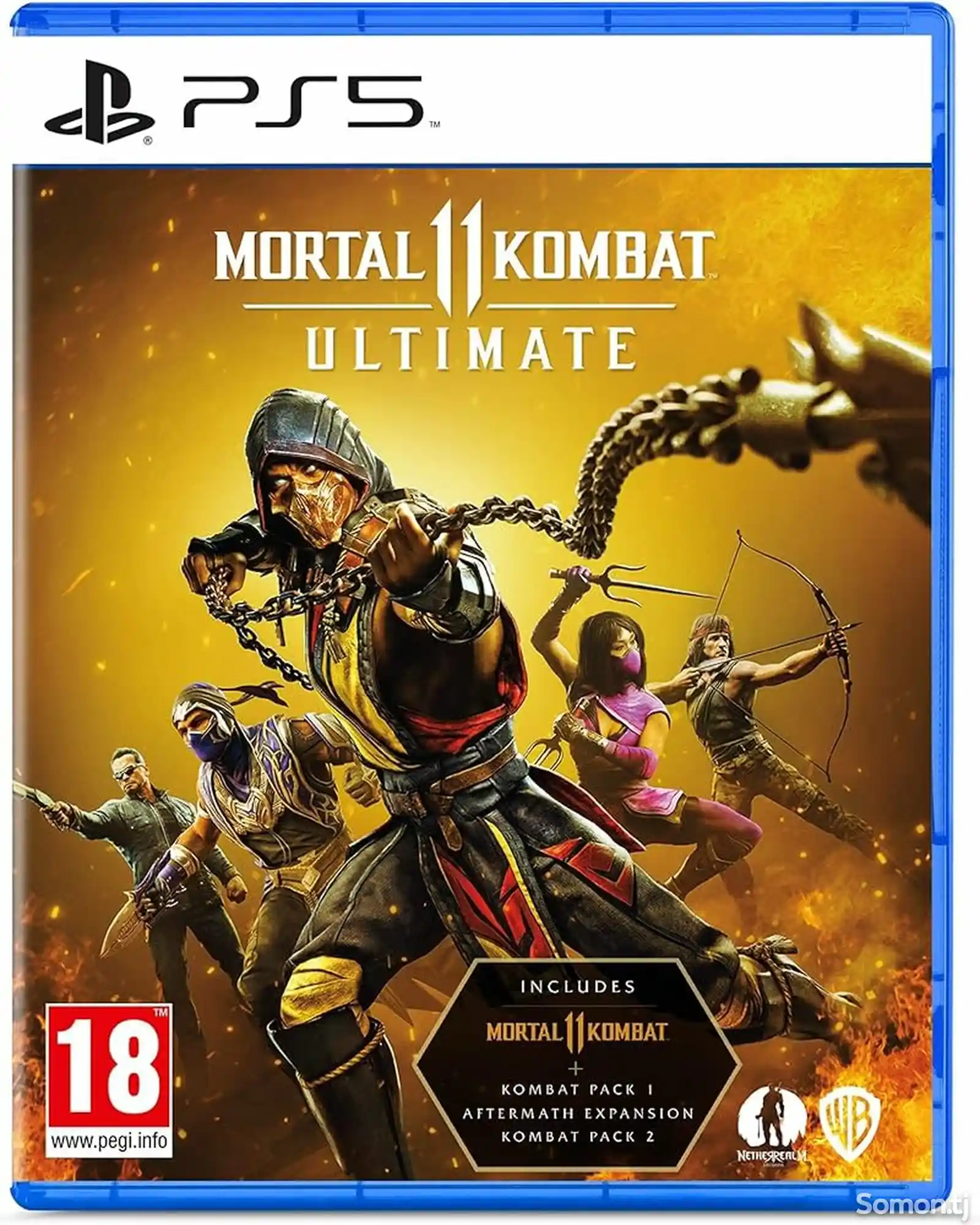 Игра Mortal Kombat 11 ultimate для Sony playstation 4 - 5-1