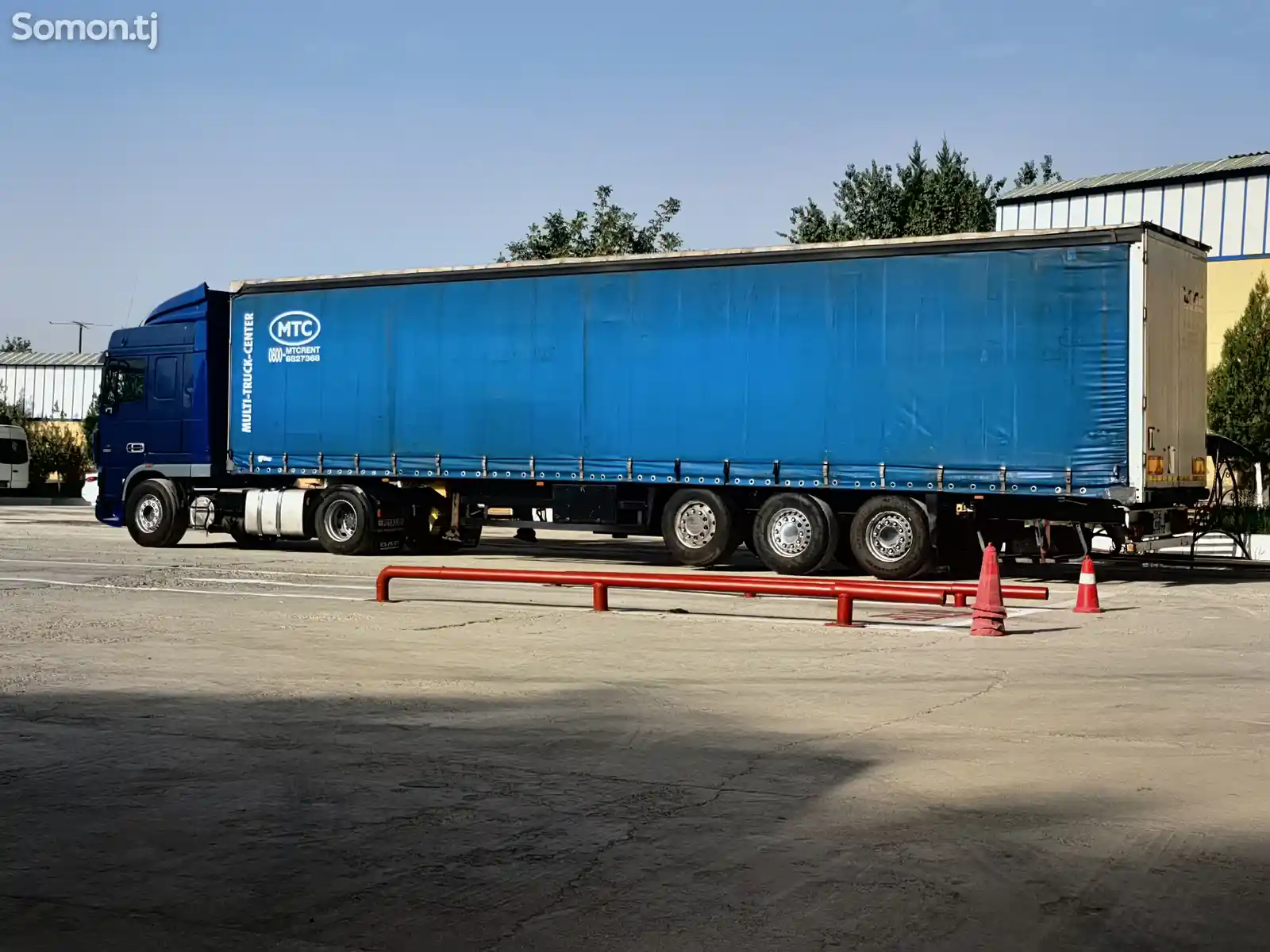 Бортовой грузовик DAF XF 95, 2006-1