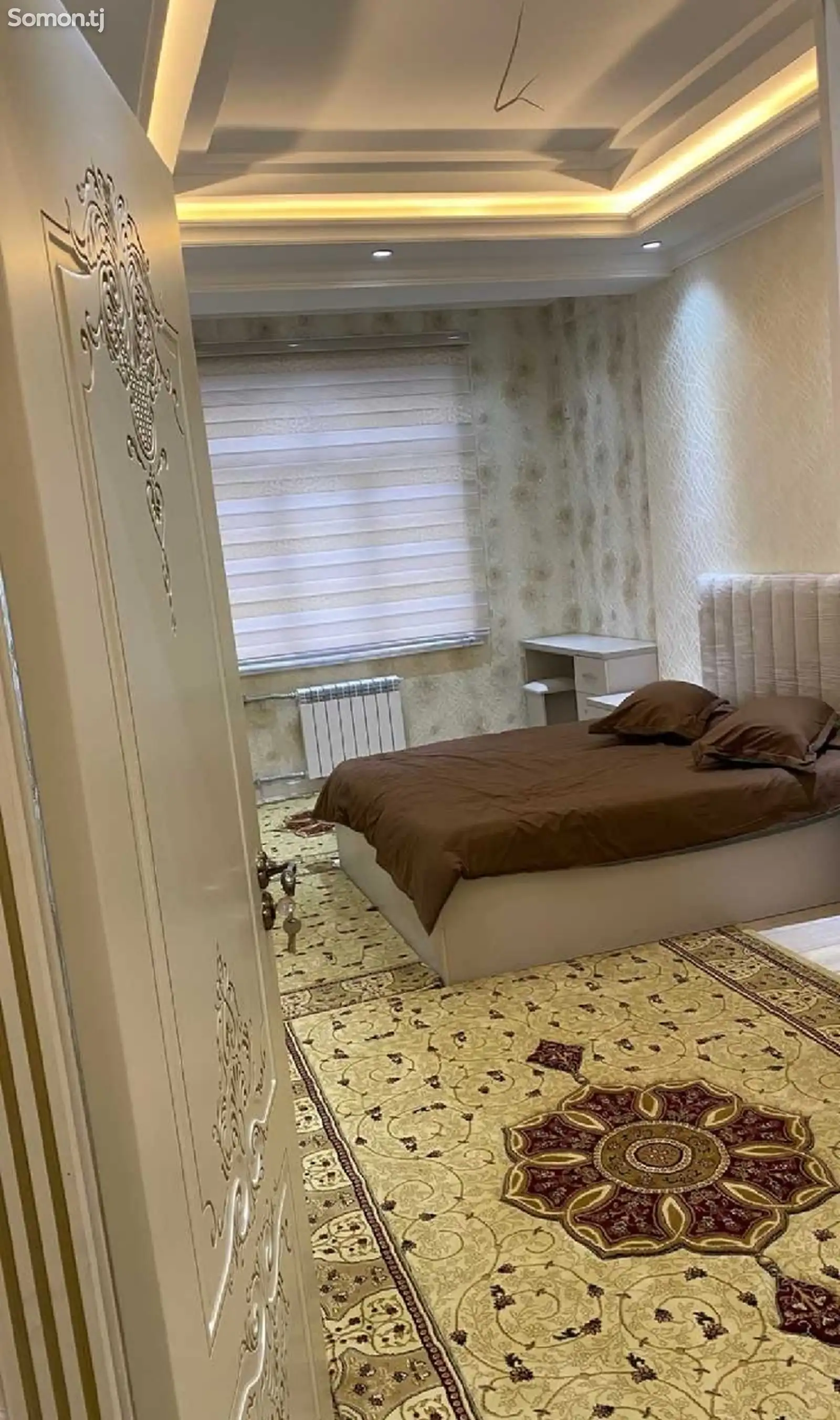 3-комн. квартира, 8 этаж, 85м², Сомони-1