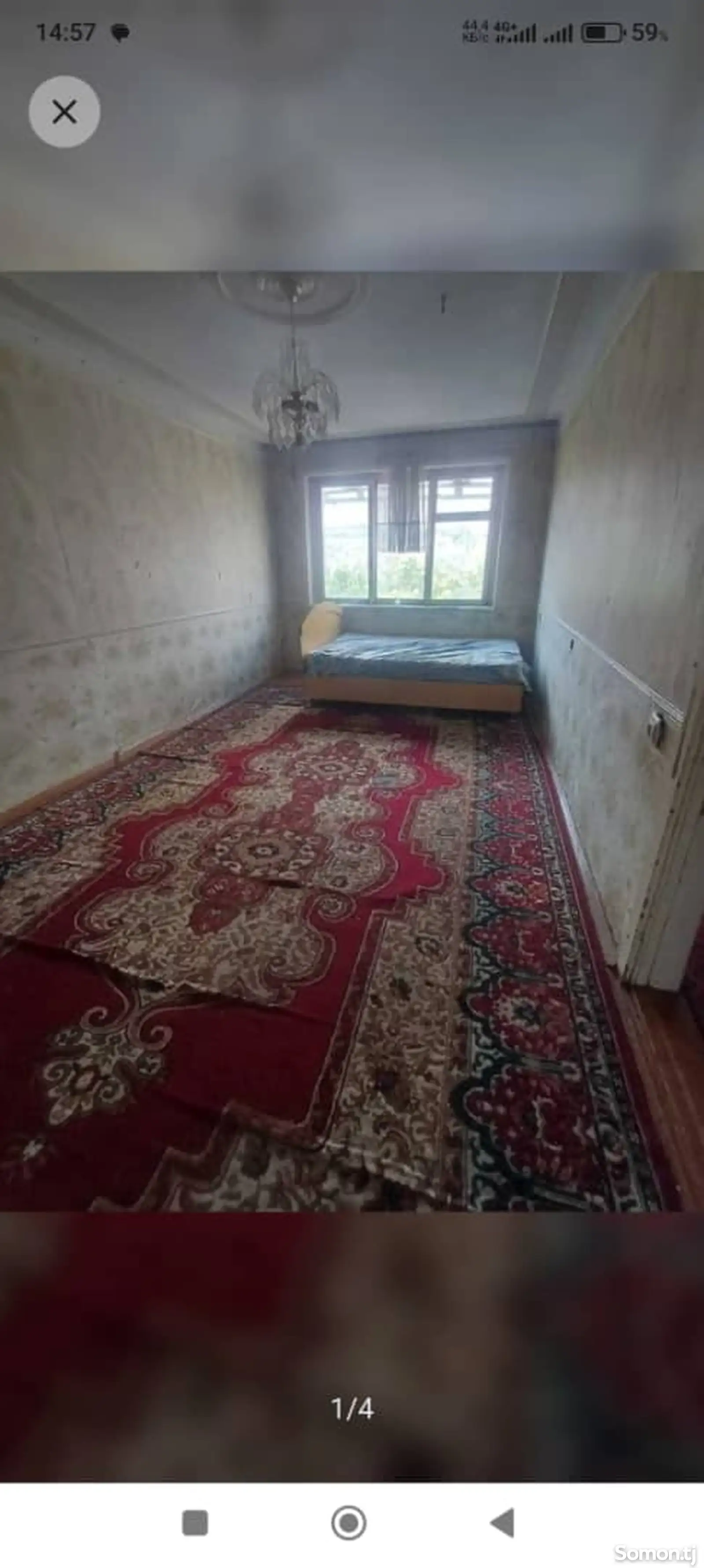 3-комн. квартира, 4 этаж, 80м², 19 мкр-1