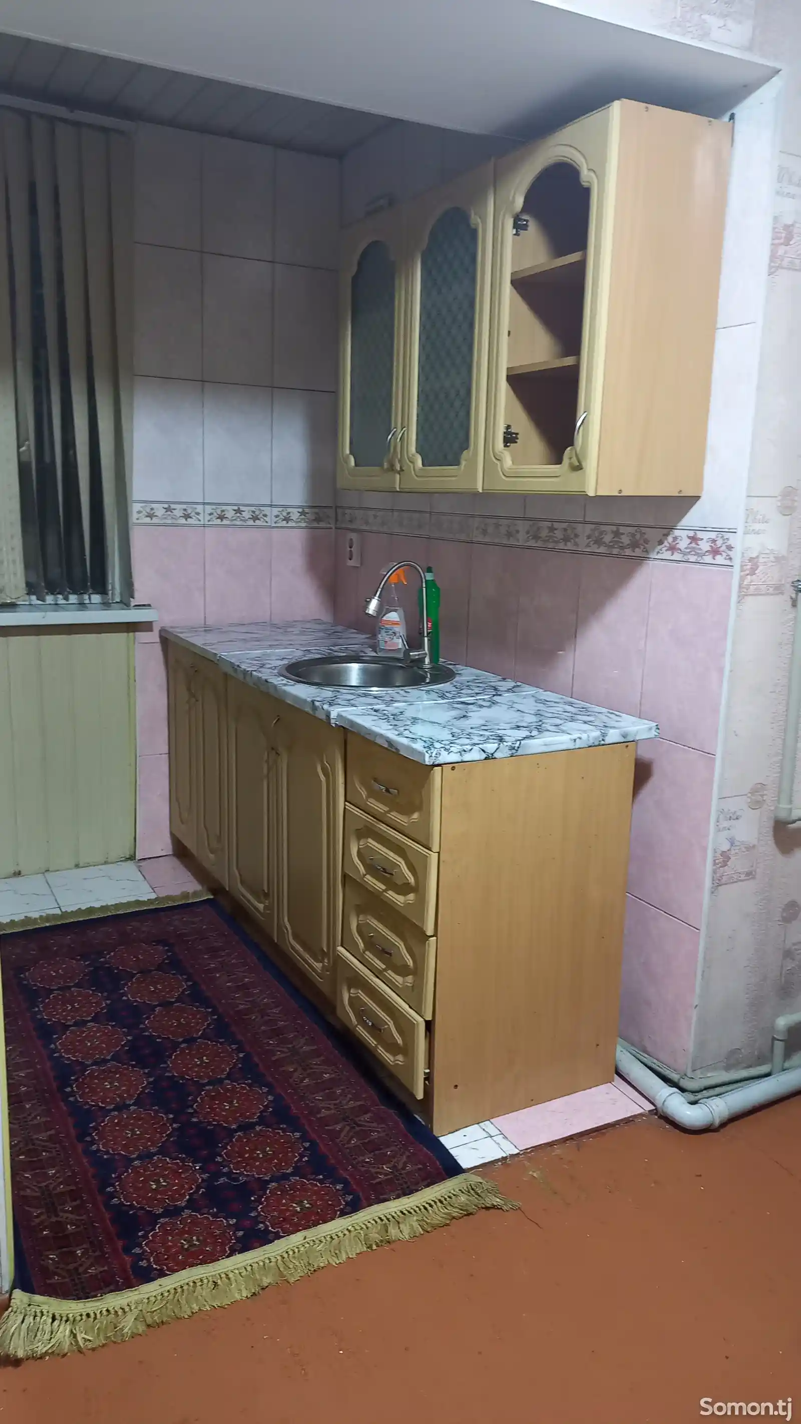 3-комн. квартира, 1 этаж, 60м², Сино-4