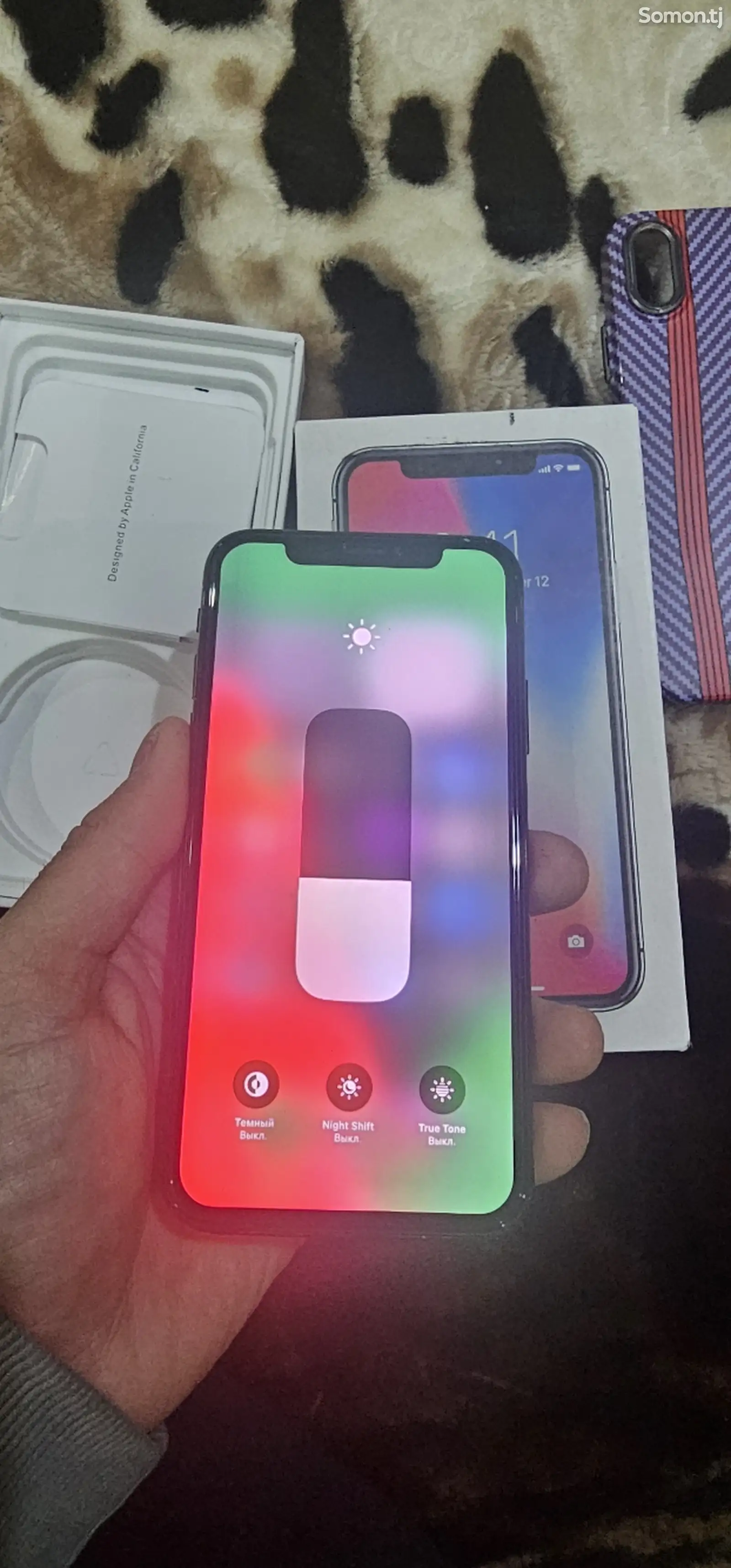 Apple iPhone X, 256 gb, Silver-1