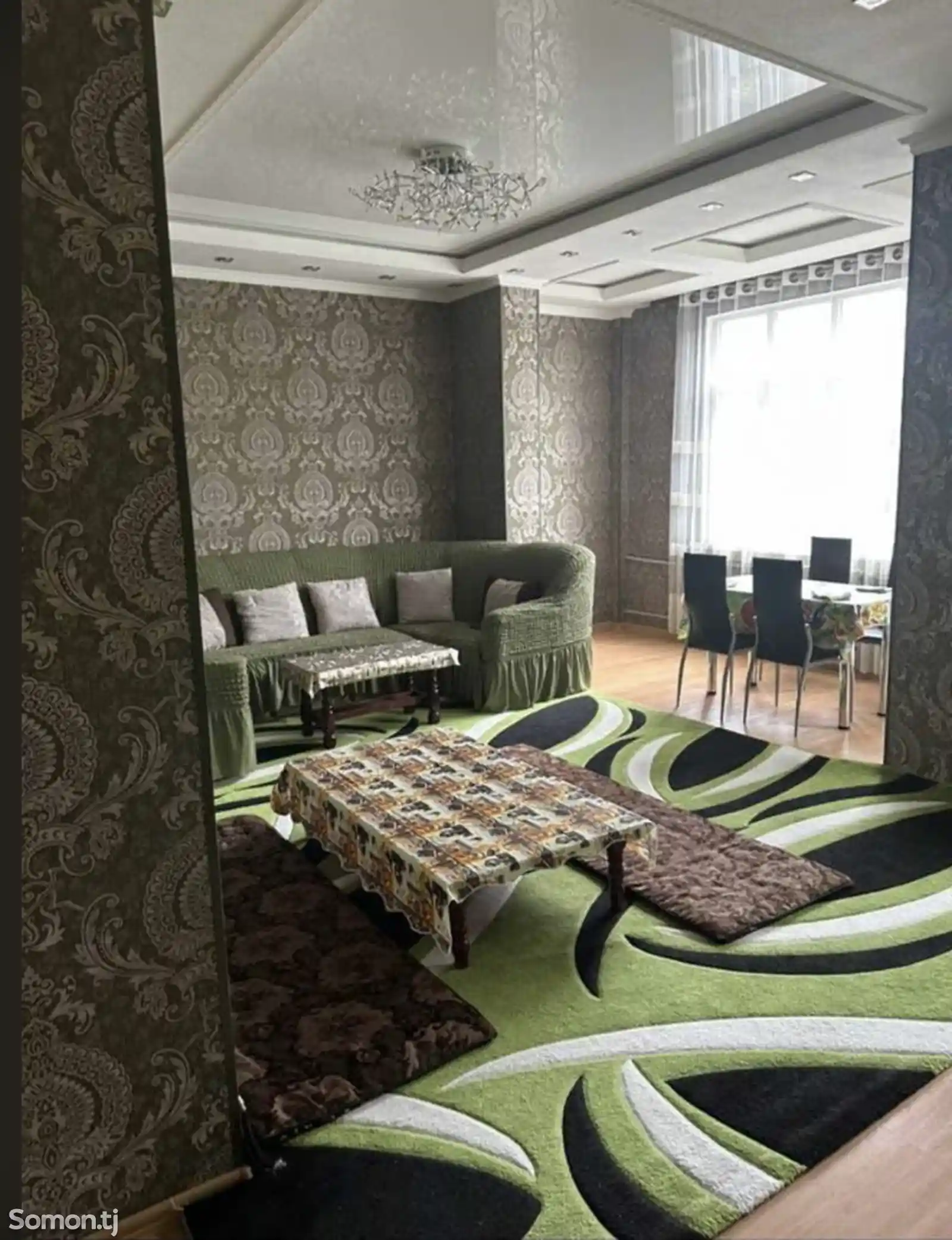 2-комн. квартира, 3 этаж, 78м², Шохмансур-4