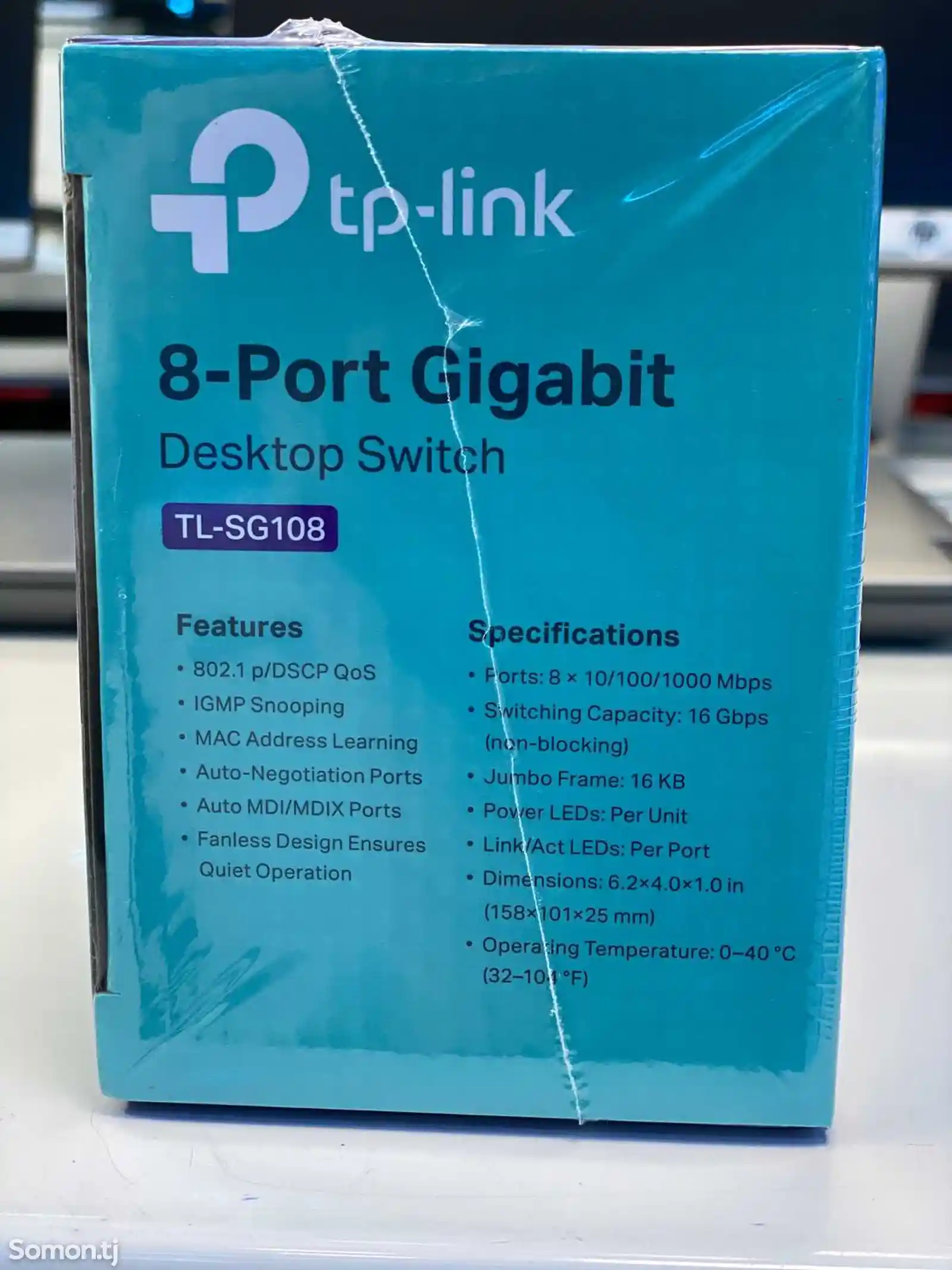 Коммутатор Hub 8-port TP-link Gigabit-2