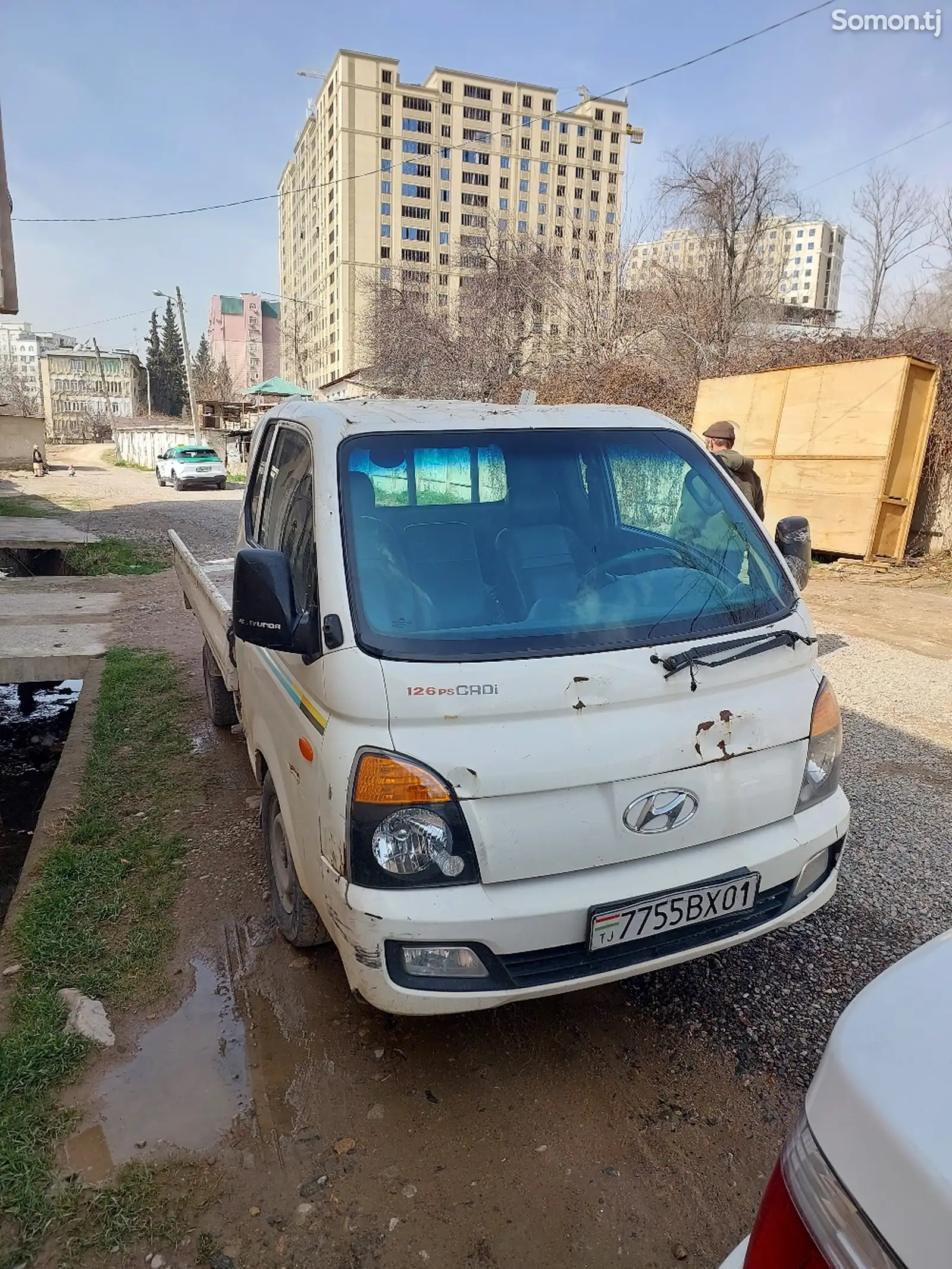 Бортовой автомобиль Hyundai Porter, 2011-1