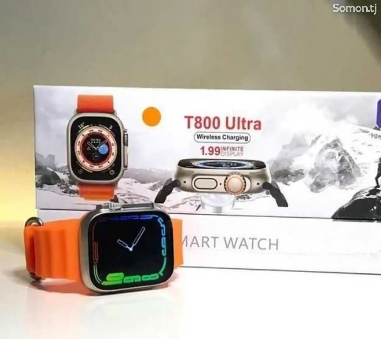 Смарт часы T800 ultra-1