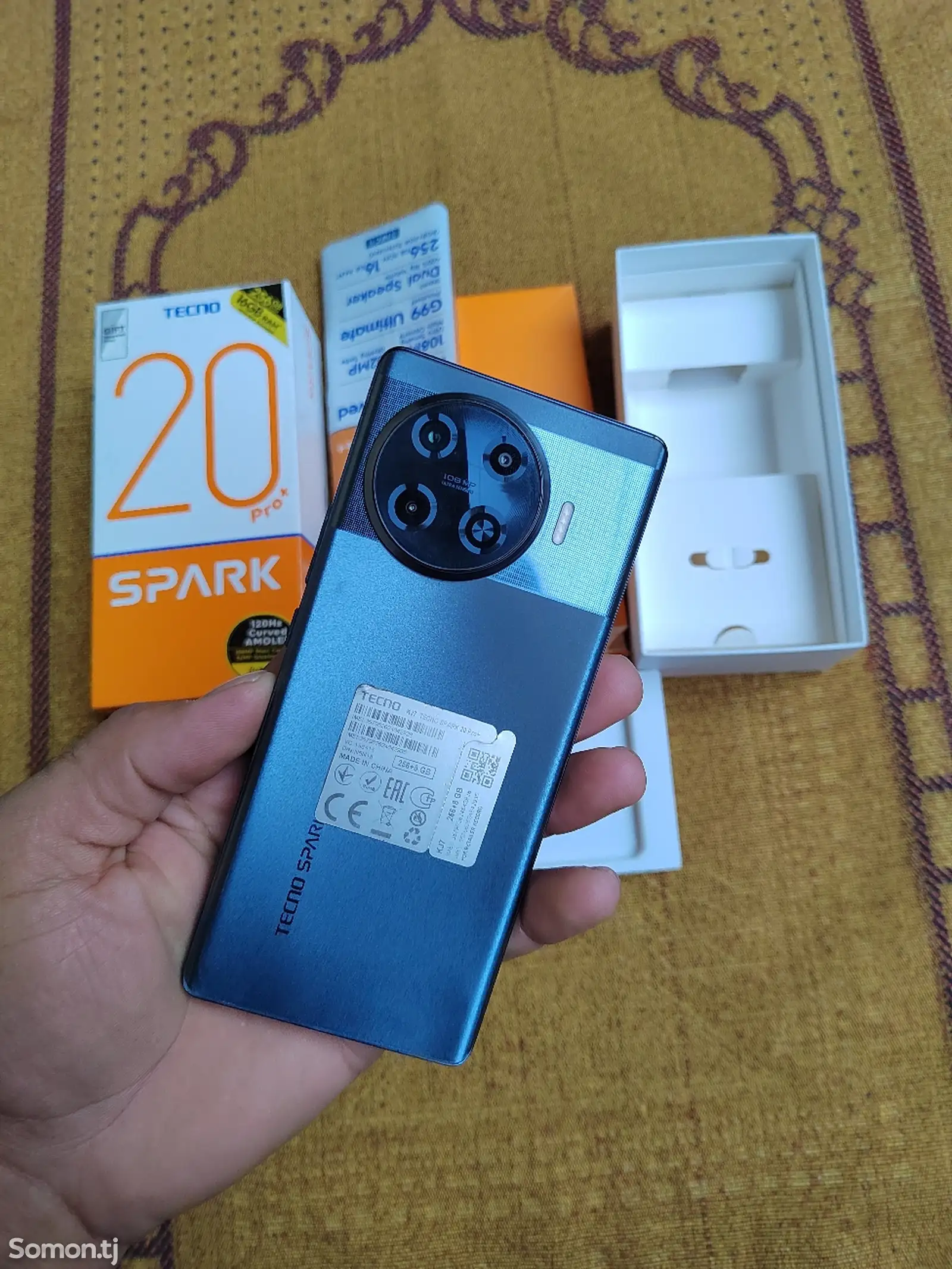 Tecno Spark 20 Pro + 8+8/256gb-1