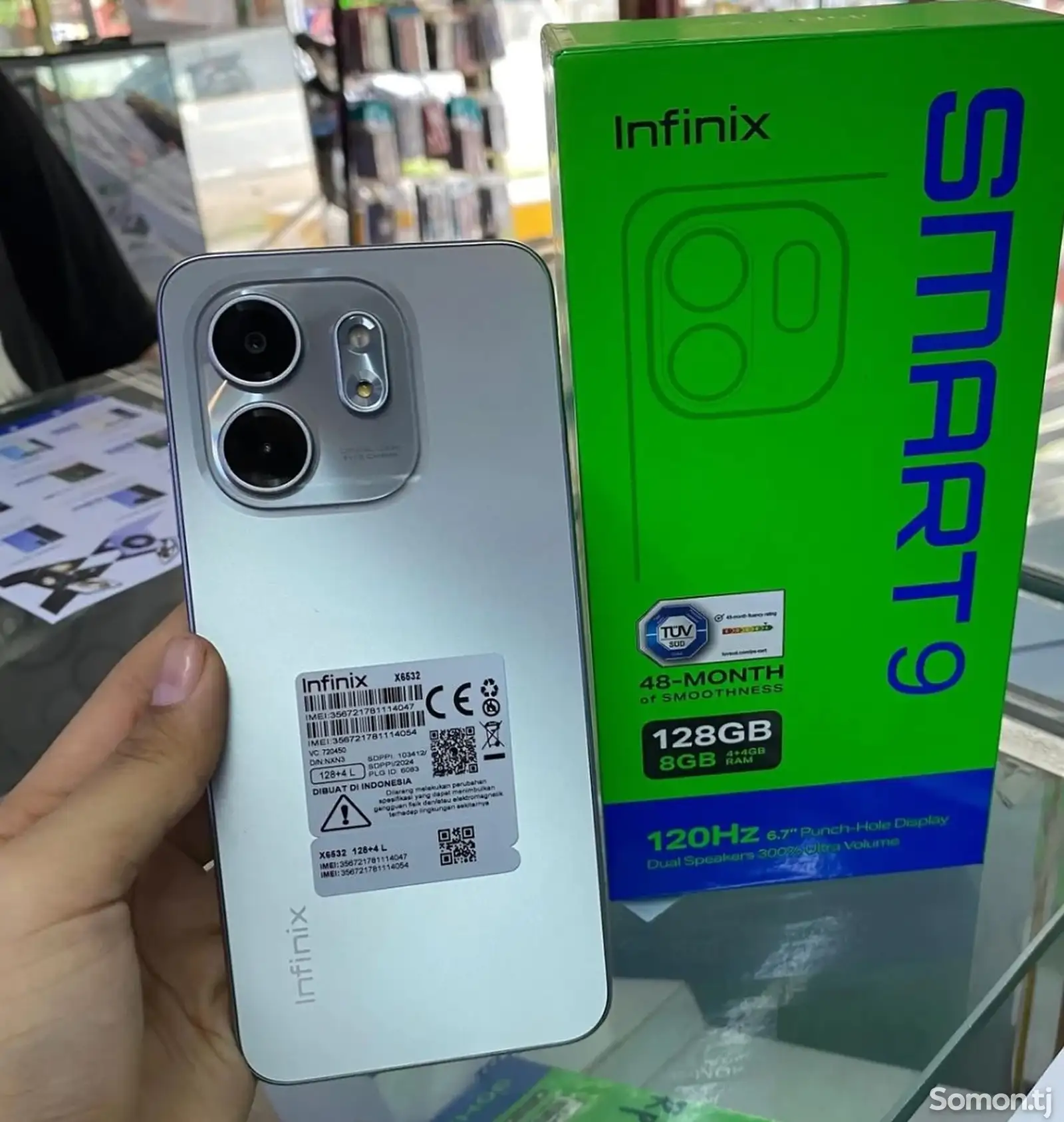 Infinix Smart 9 8/128Gb titanium-3