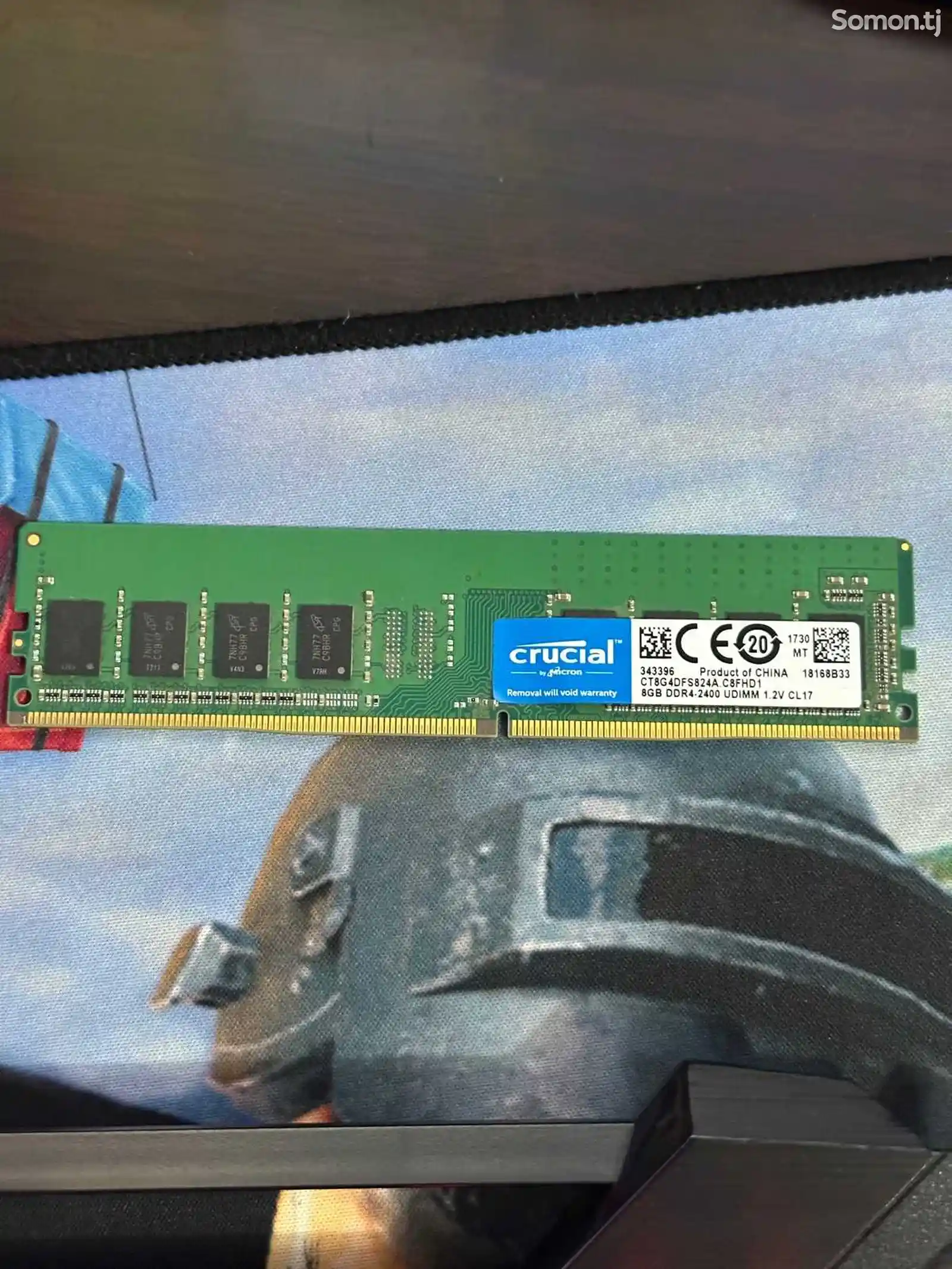 Оперативная память Crucial DDR4 8Gb 2400Mhz-1