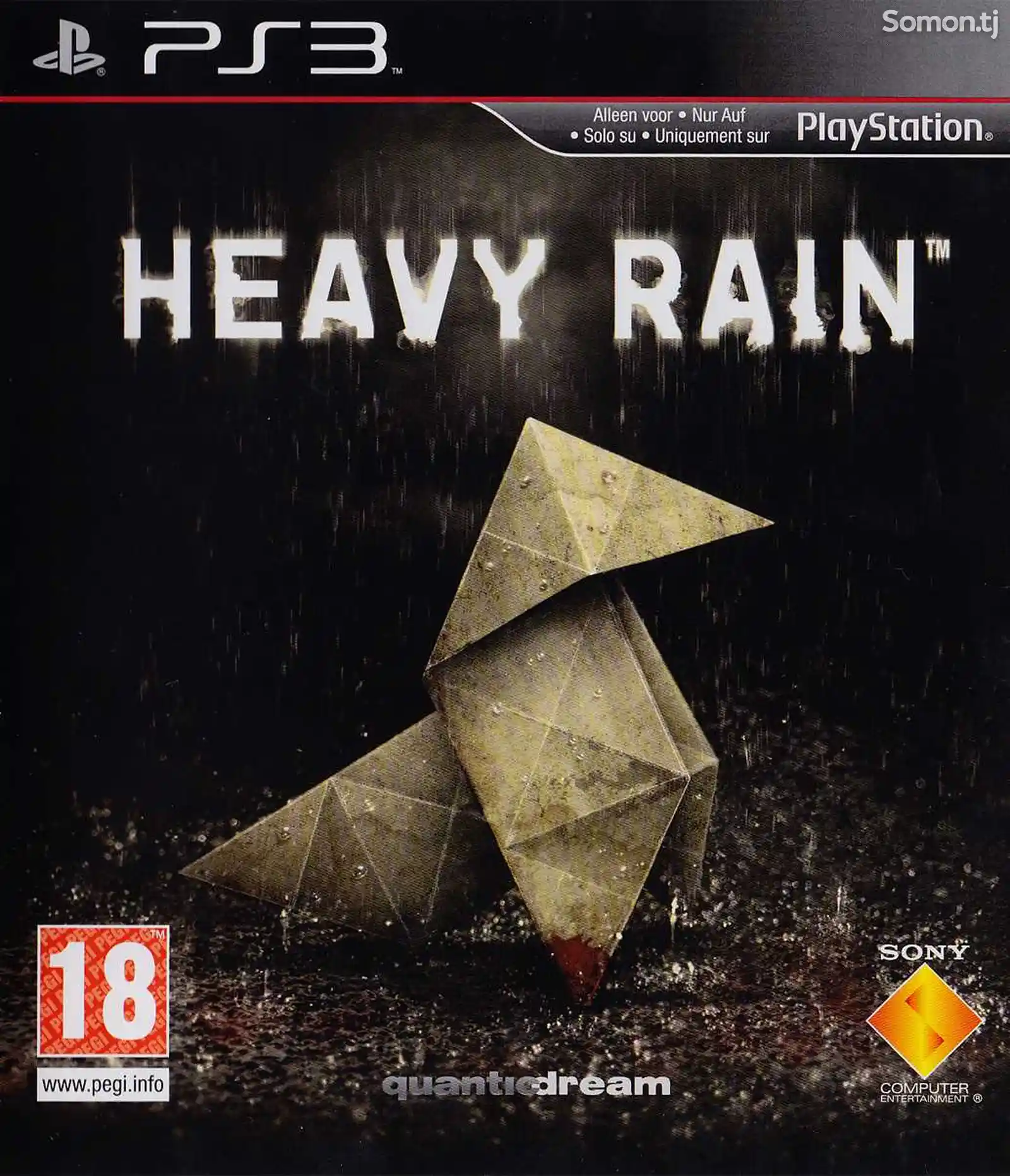 Игра Hevy rain для Play Station-3