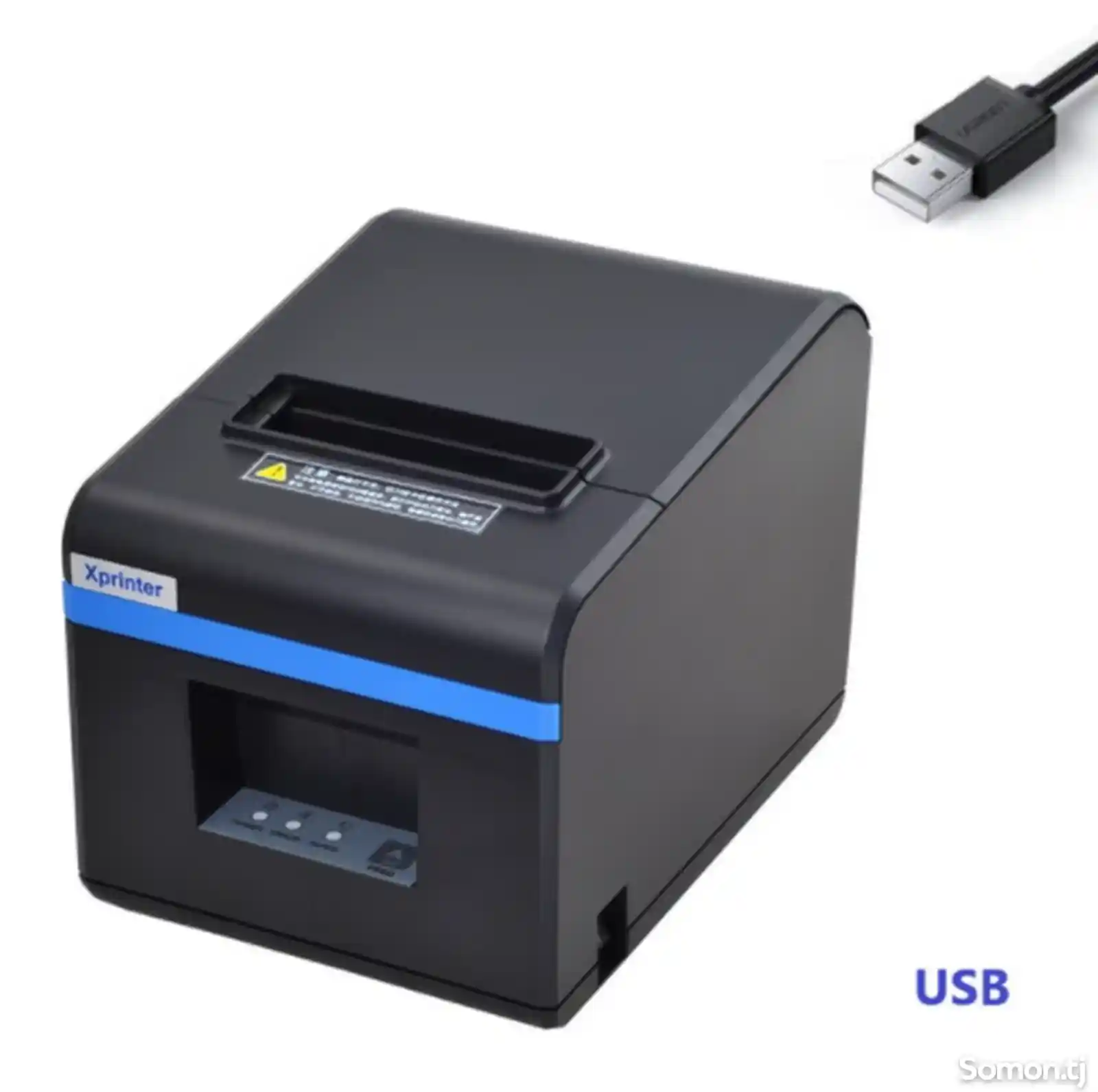 Чековый принтер 80мм XPrinter XP-N160II USB+LAN-1