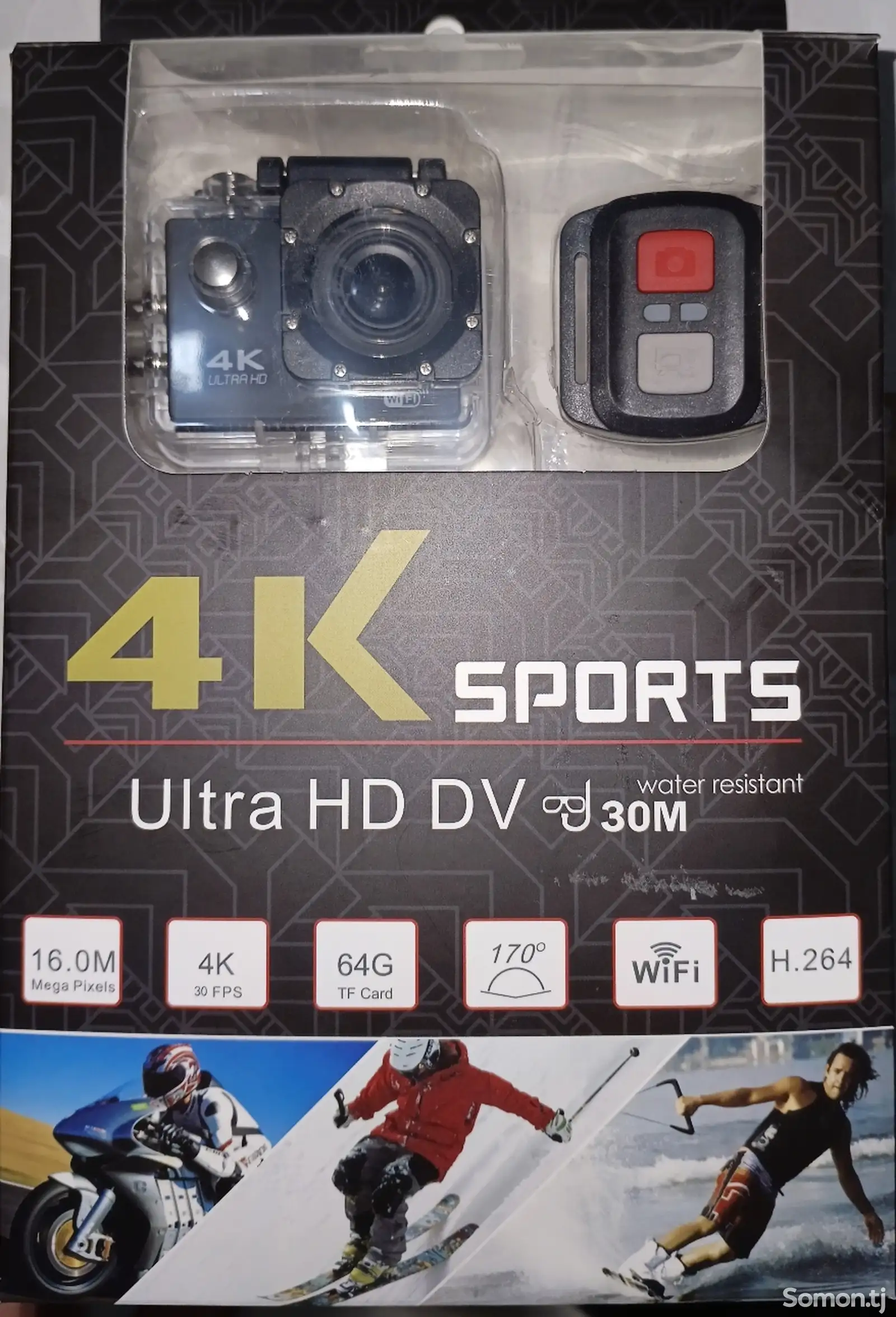 Экшн-камера 4K Sports Ultra HD-1