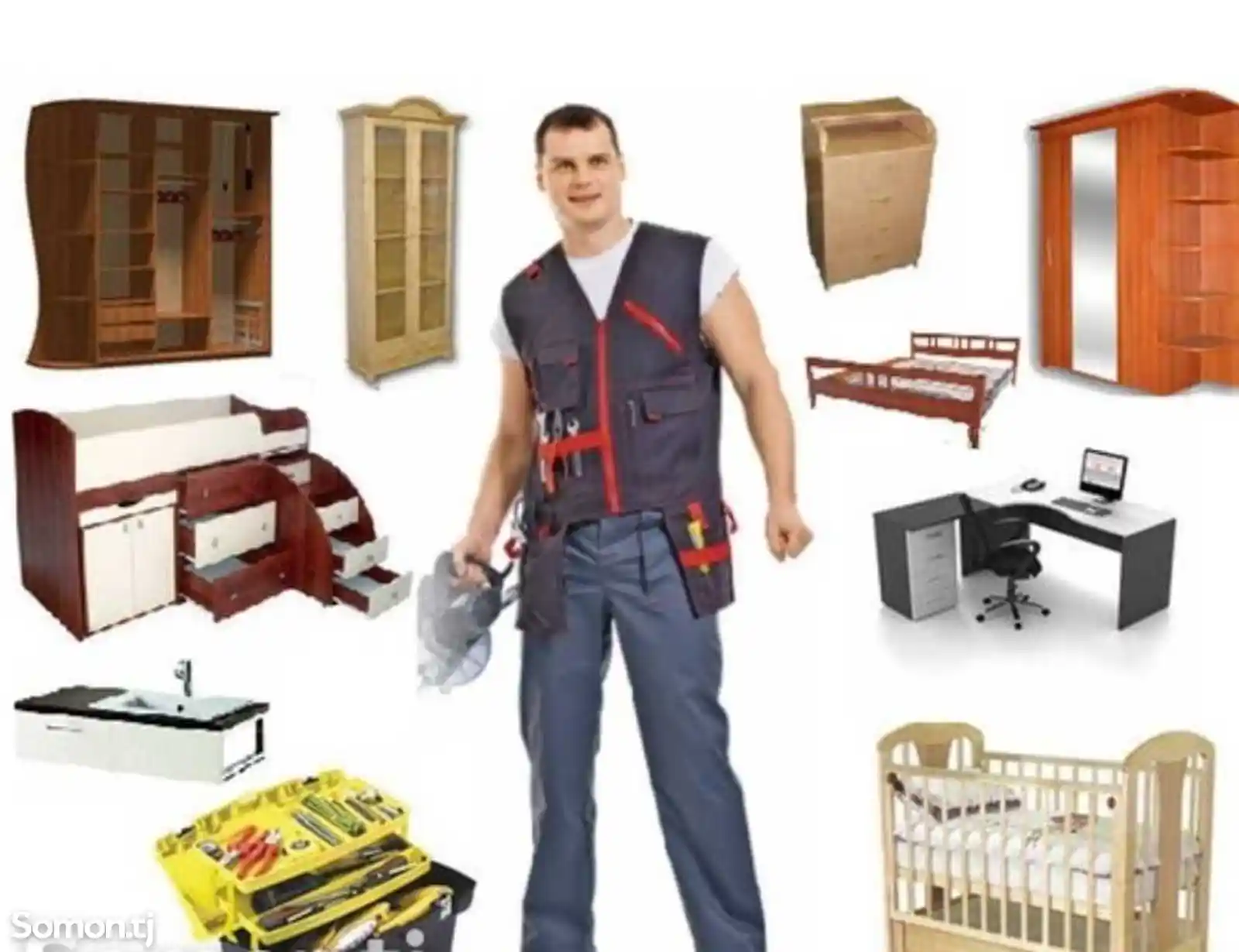 Услуги по ремонту и сборке мебели-1
