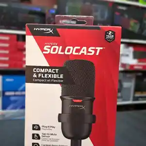 Микрофон HyperX SoloCast черный