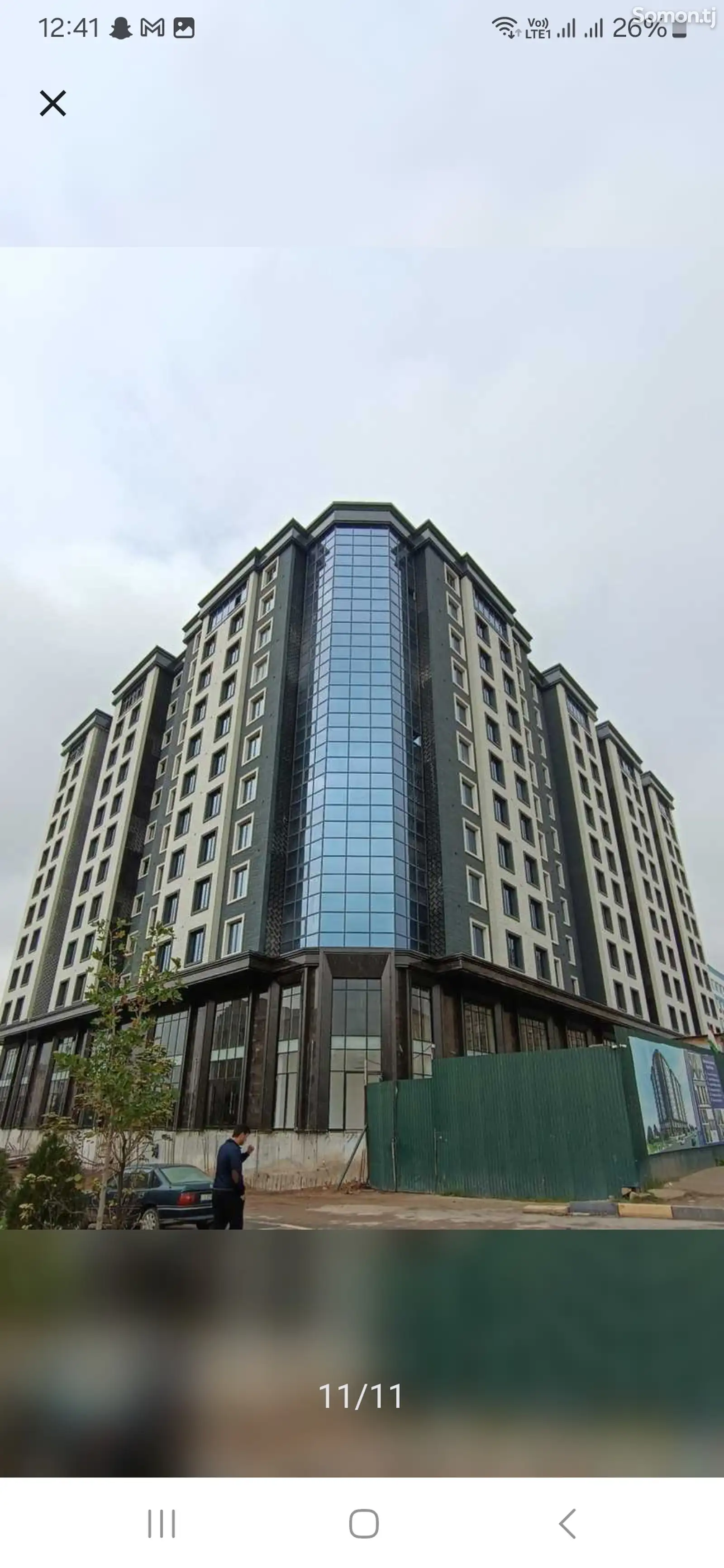 1-комн. квартира, 8 этаж, 55 м², Зарафшон-1