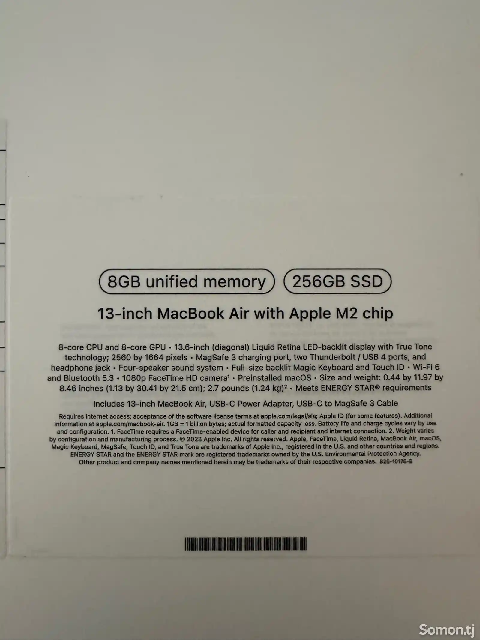 Ноутбук Apple MacBook Air M2 2024-11