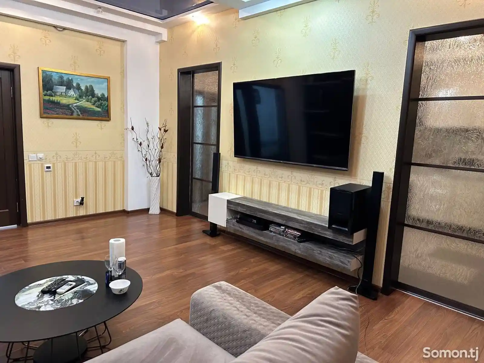 2-комн. квартира, 4 этаж, 110м², Сомони-6