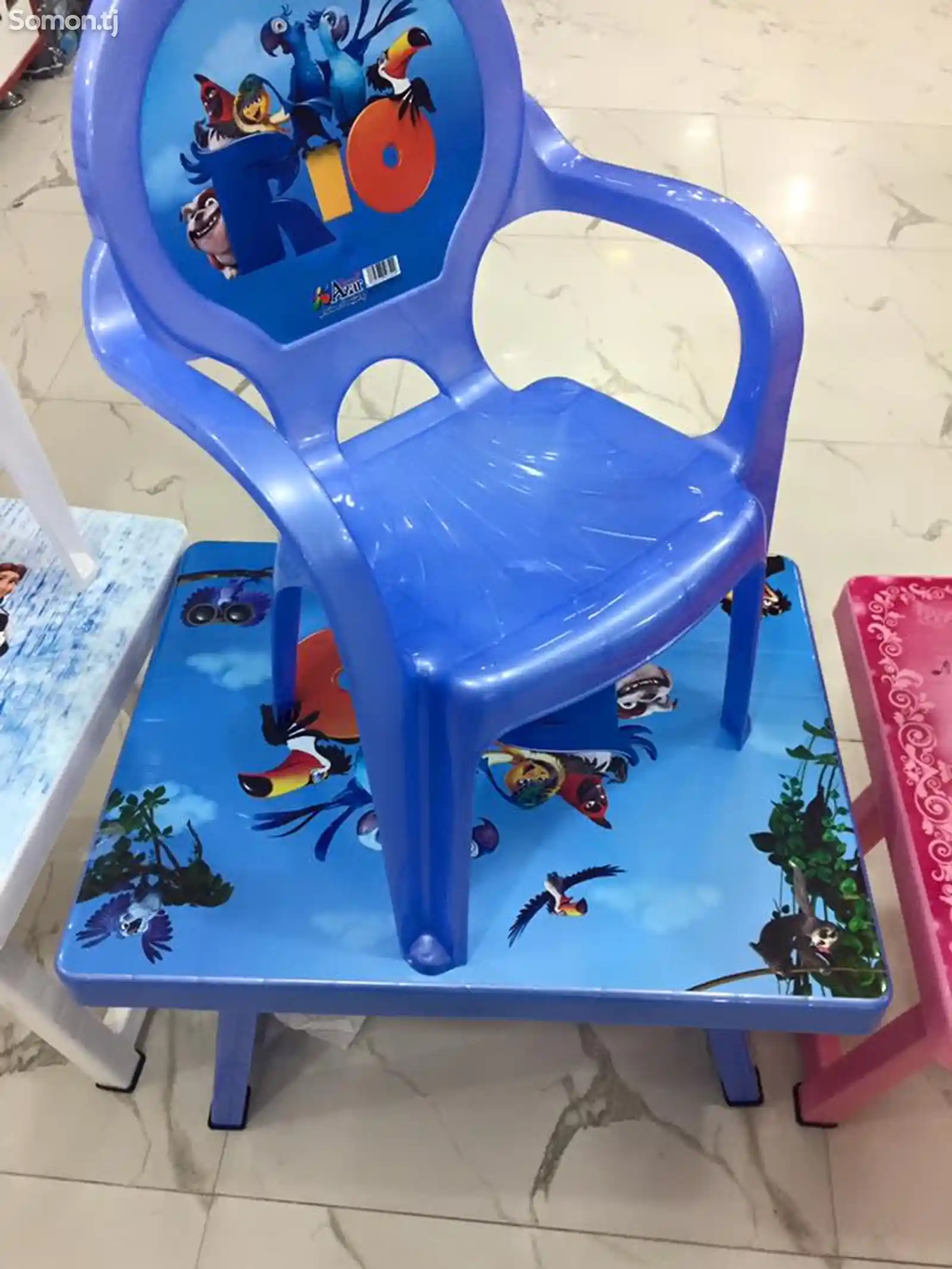 Детский столик со стульчиками-2