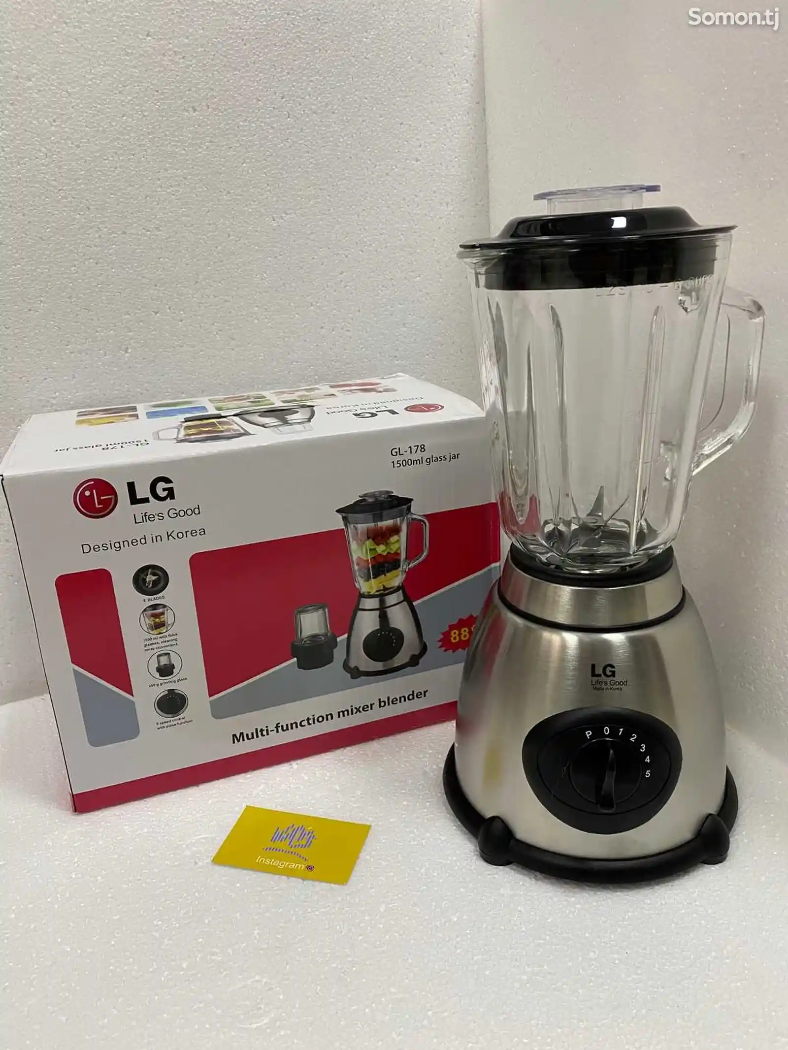 Блендер LG 1500ml-1