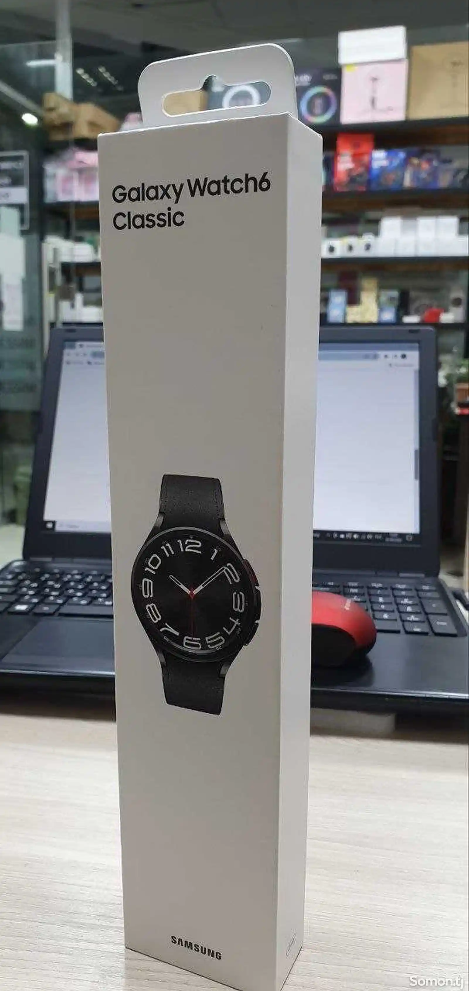 Смарт часы Samsung Galaxy Watch 6 Classic 43 мм, чёрный-1