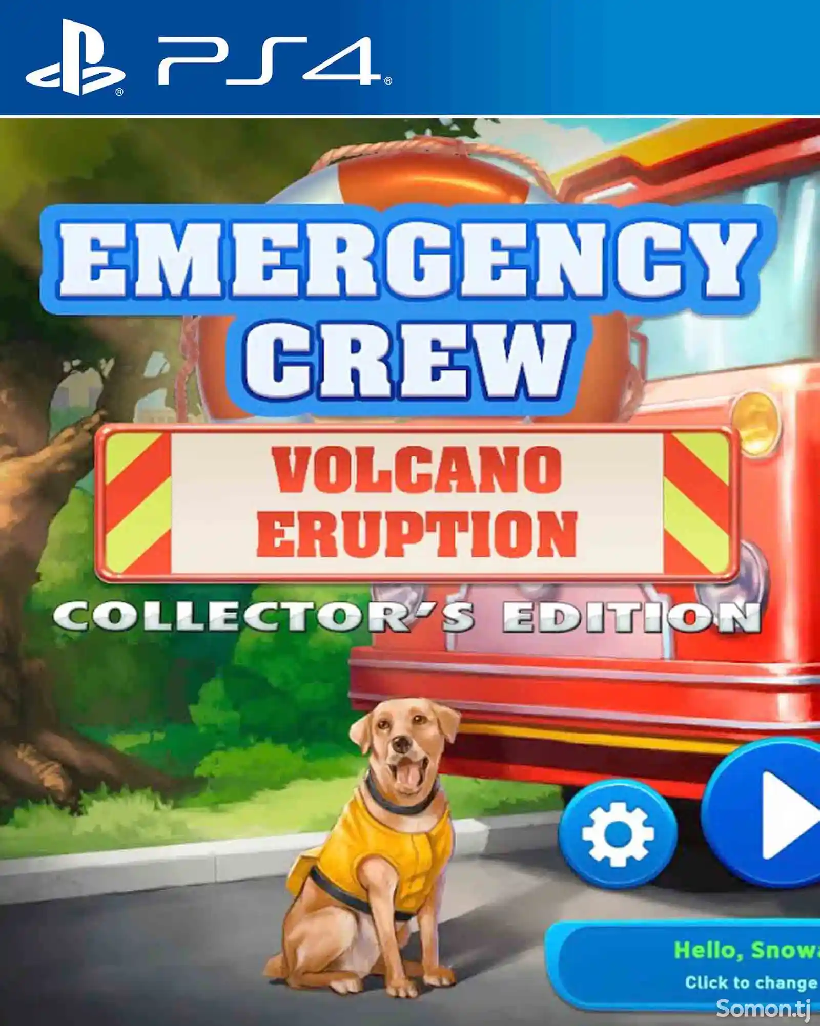 Игра Emergency crew volcano eruption для PS-4 / 5.05 / 6.72 / 9.00 / 11.00 /-1