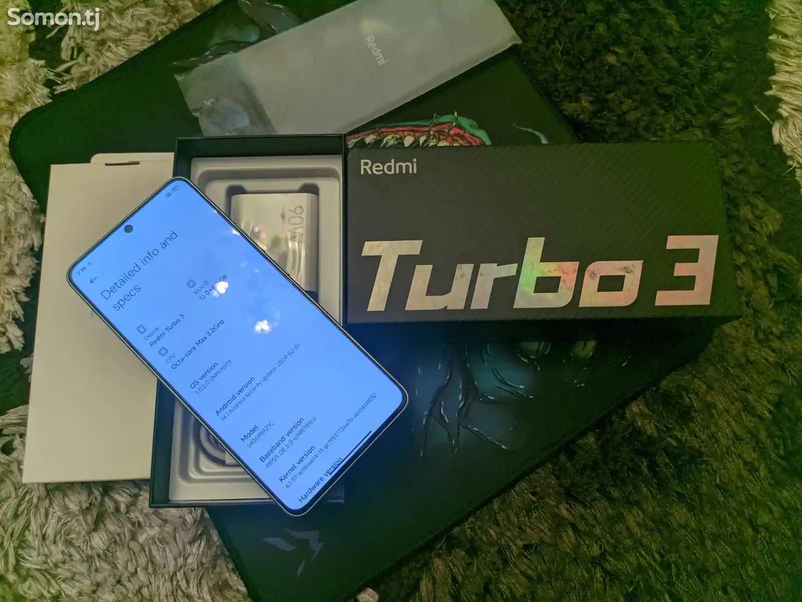 Xiaomi Redmi Turbo 3 12/256Gb-10