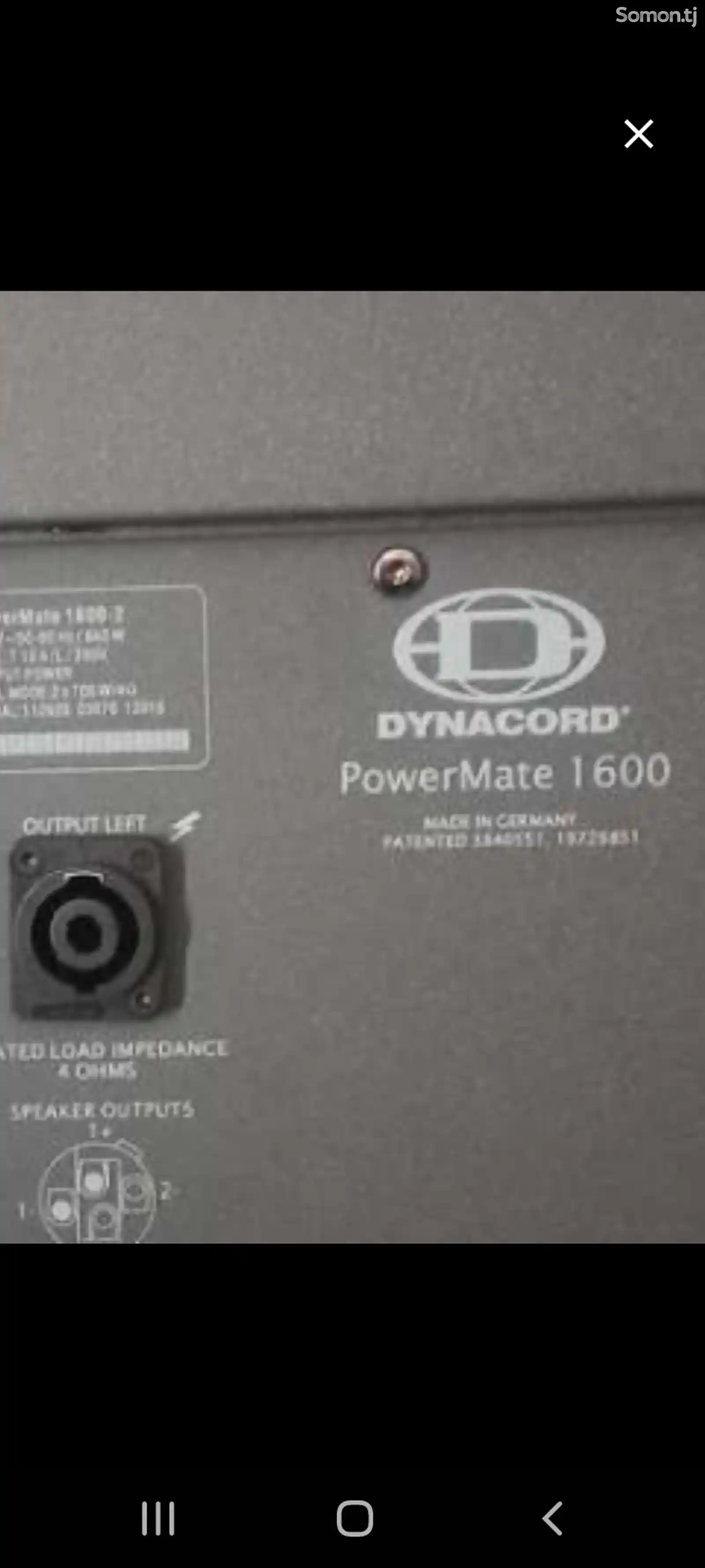 Микшерный пульт Dynacord Powermate 1600-4