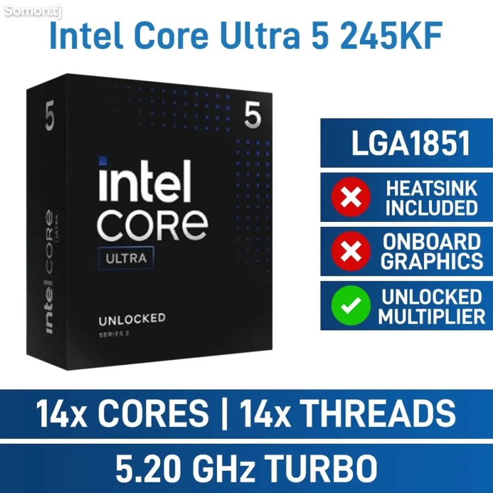 Процессор Intel ultra core 245kf на заказ-1