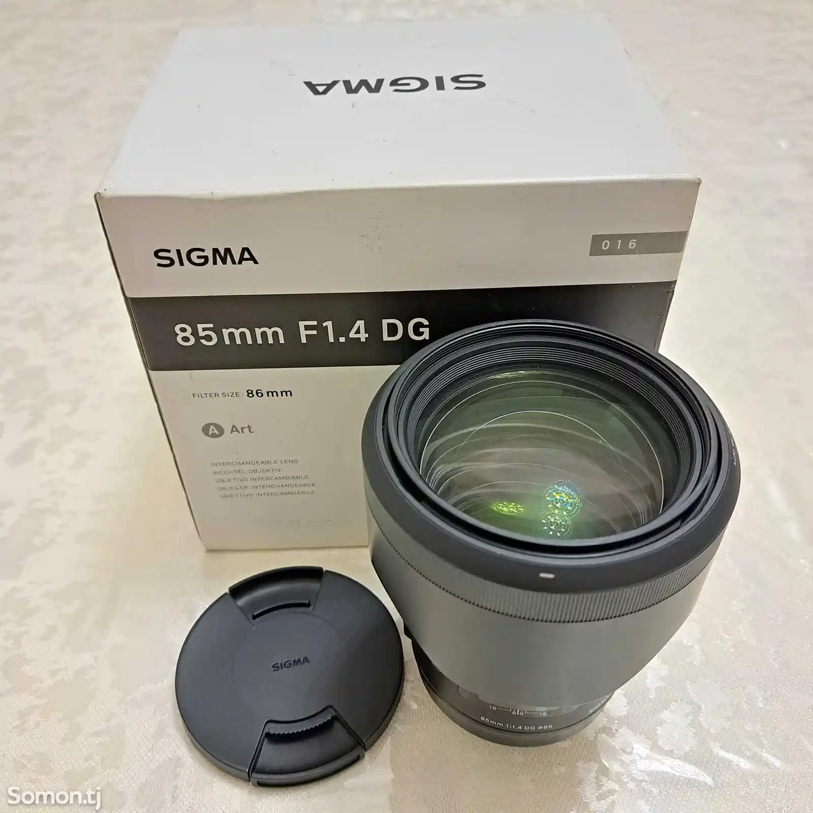Объектив Sigma 85mm F1.4 DG HSM Art Canon EF-2