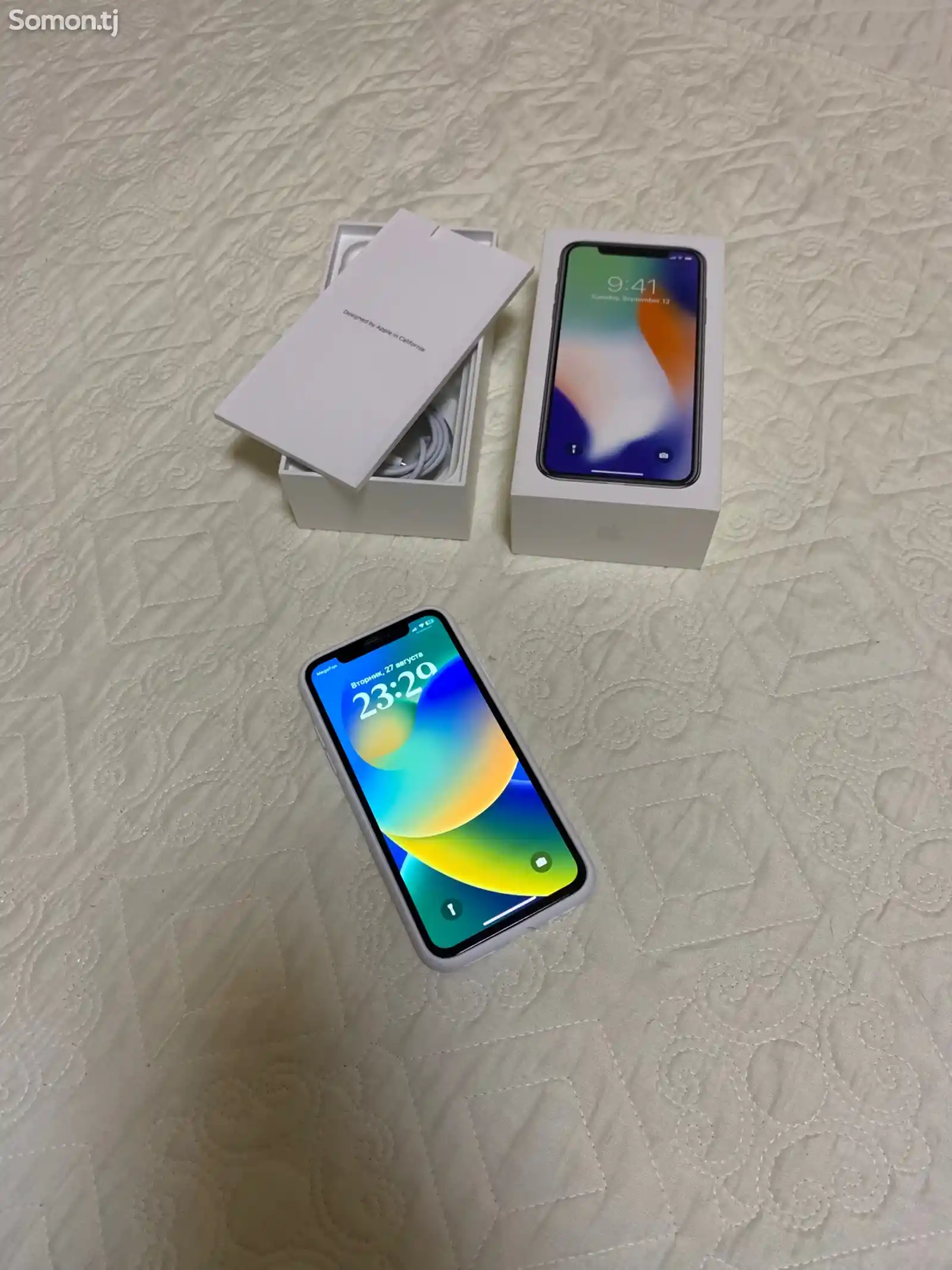 Apple iPhone X, 64 gb, Silver-3