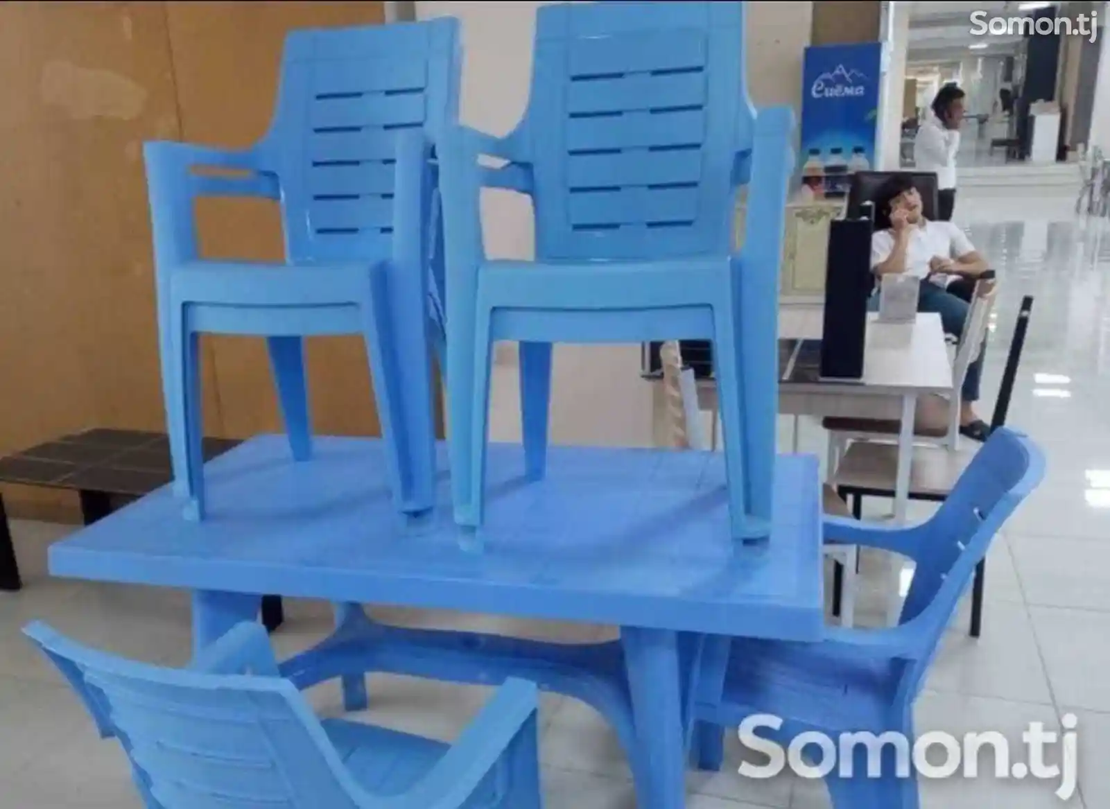 Стол со стульями 6 персон-5
