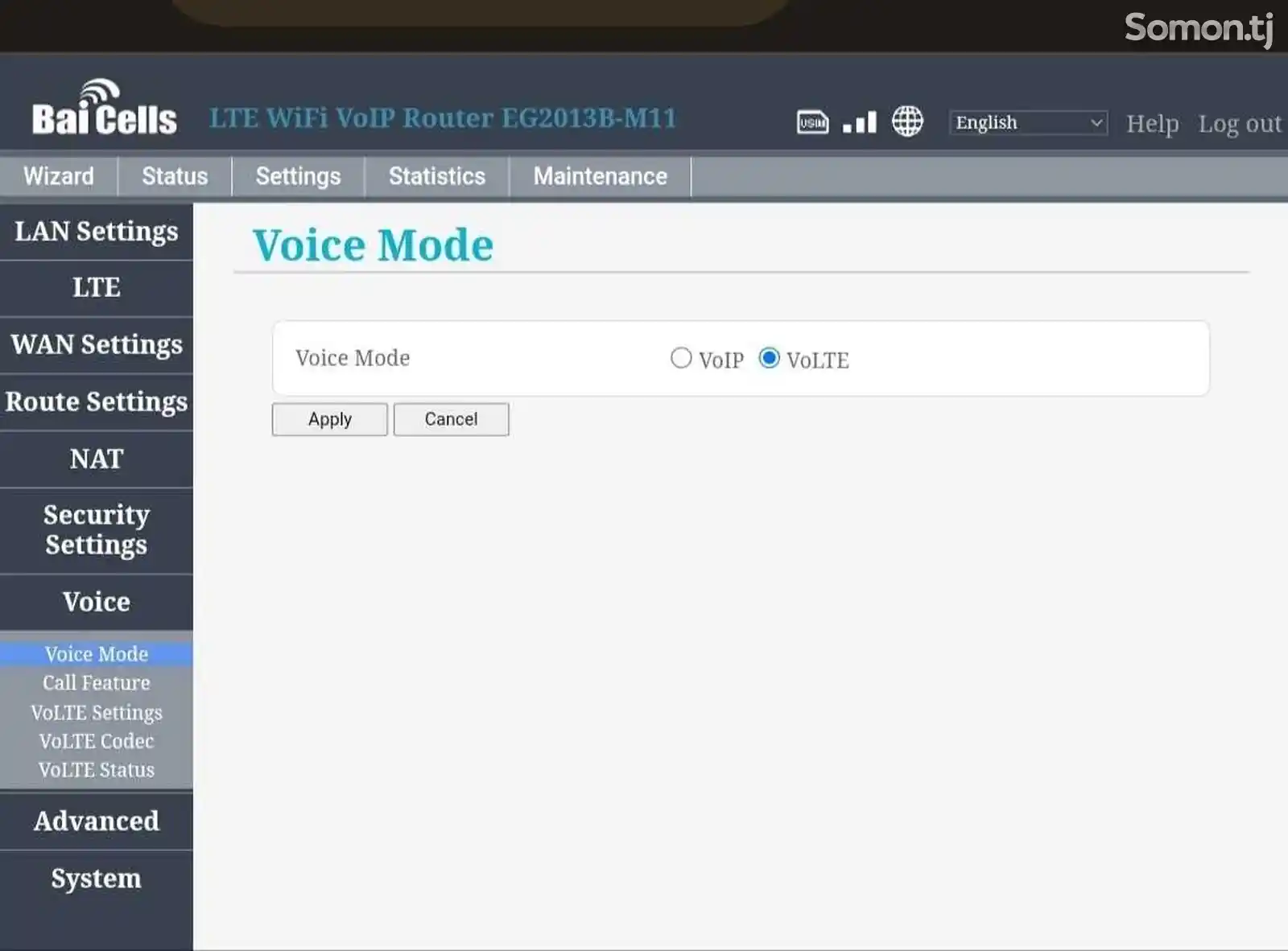 Роутер LTE WIFI VoIP EG2013B-M11-4