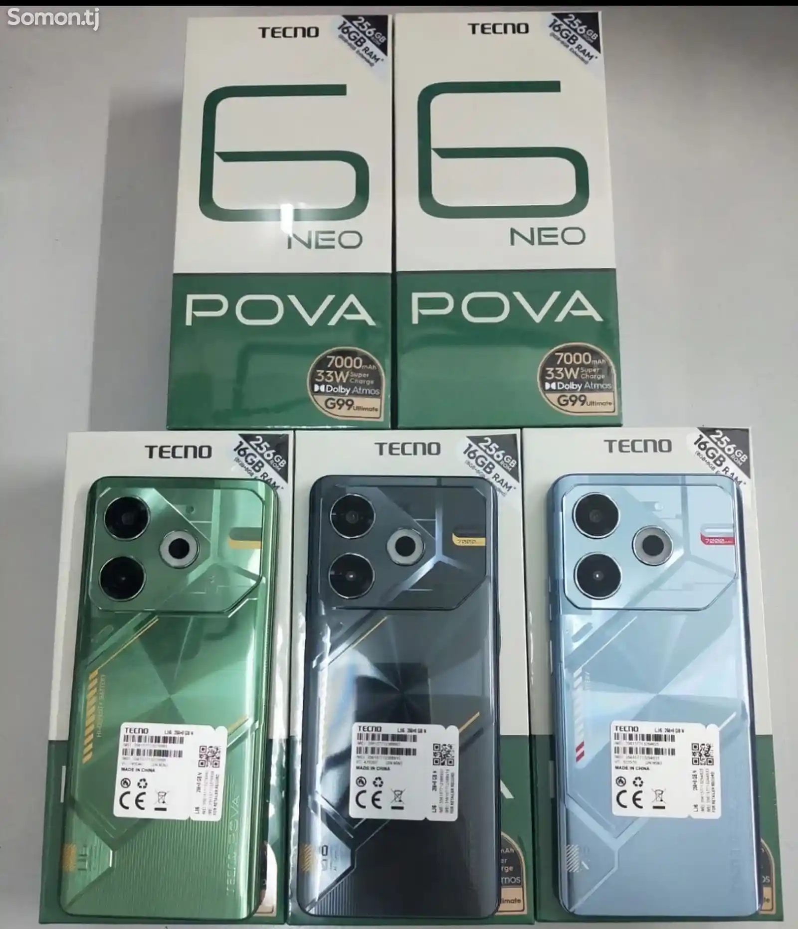 Tecno Pova Neo 6 8+8/256Gb 2024 Global Version 2024 7000mAh-1