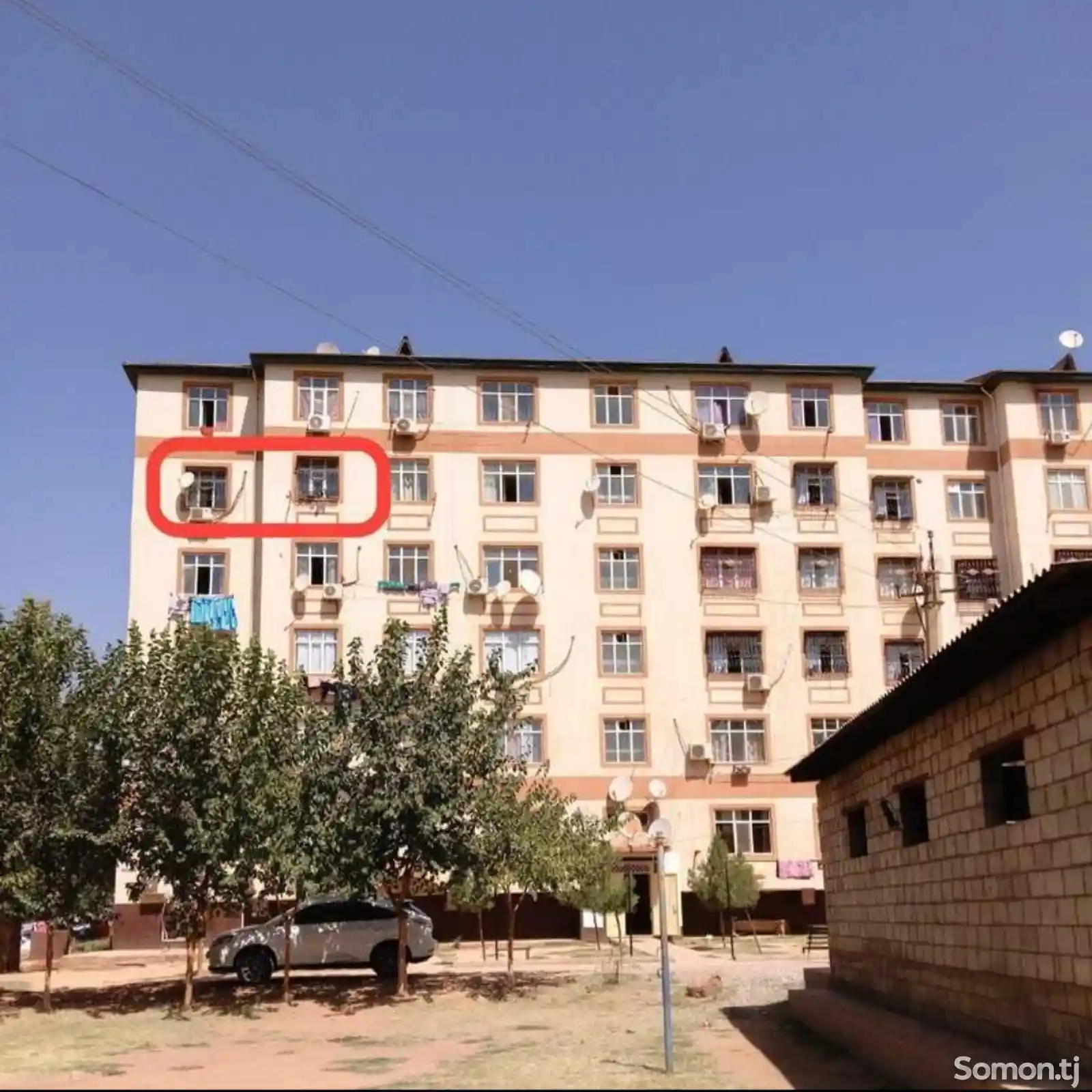 2-комн. квартира, 5 этаж, 46 м², А.Чоми (лесной)-6