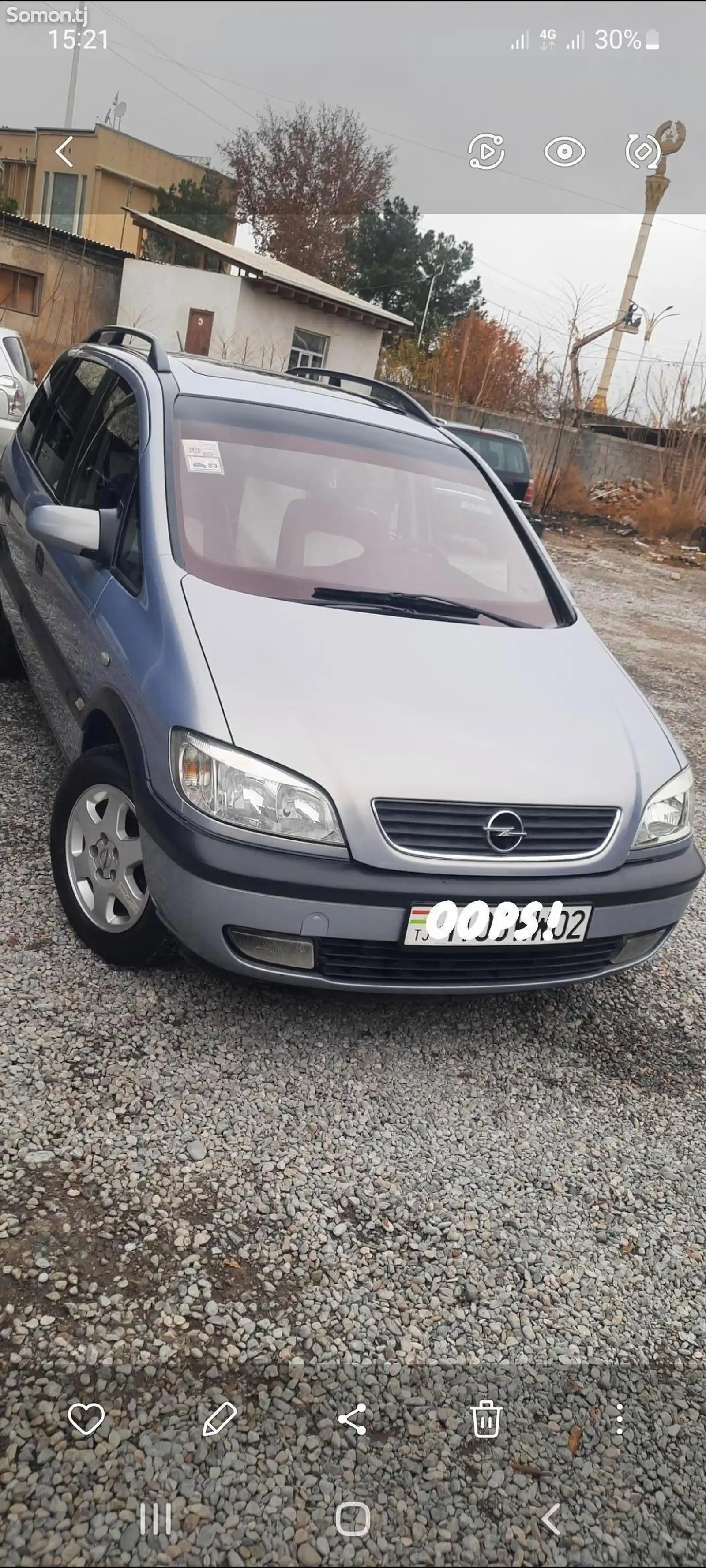 Opel Zafira, 2001-5