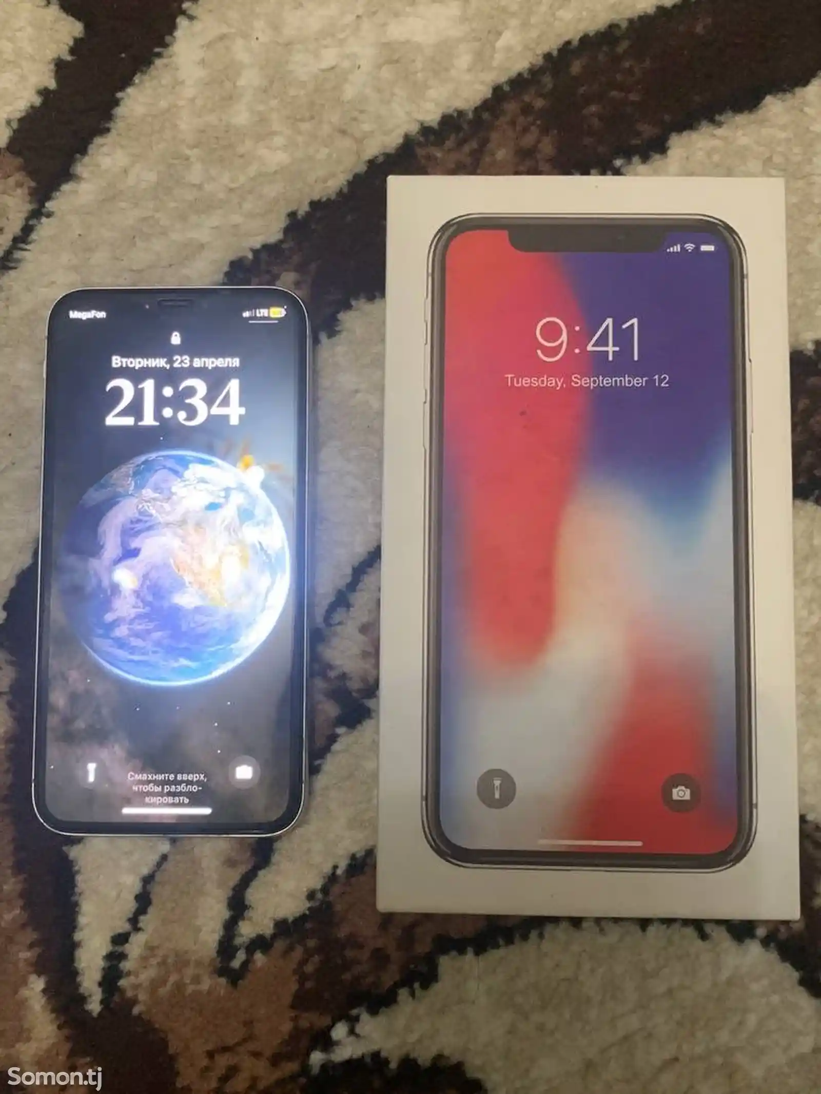 Apple iPhone X, 256 gb, Silver-3