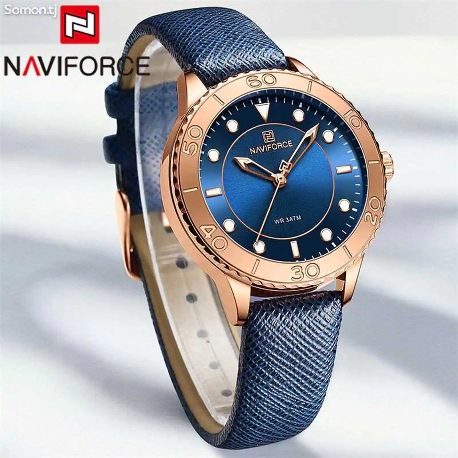 Женские часы Naviforce 5020, темно-синий-2