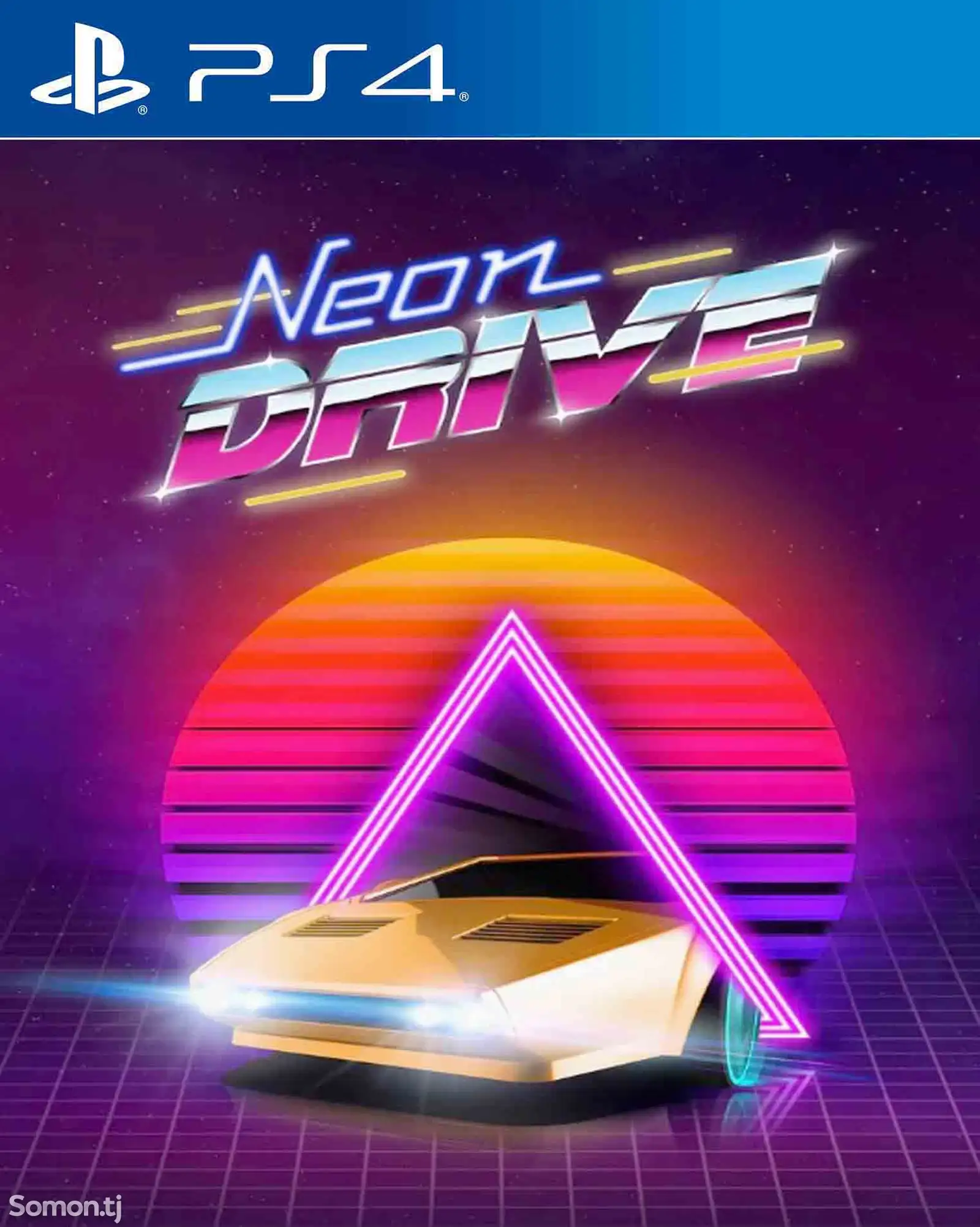 Игра Neon drive для PS-4 / 5.05 / 6.72 / 7.02 / 7.55 / 9.00 / 11.00 /-1