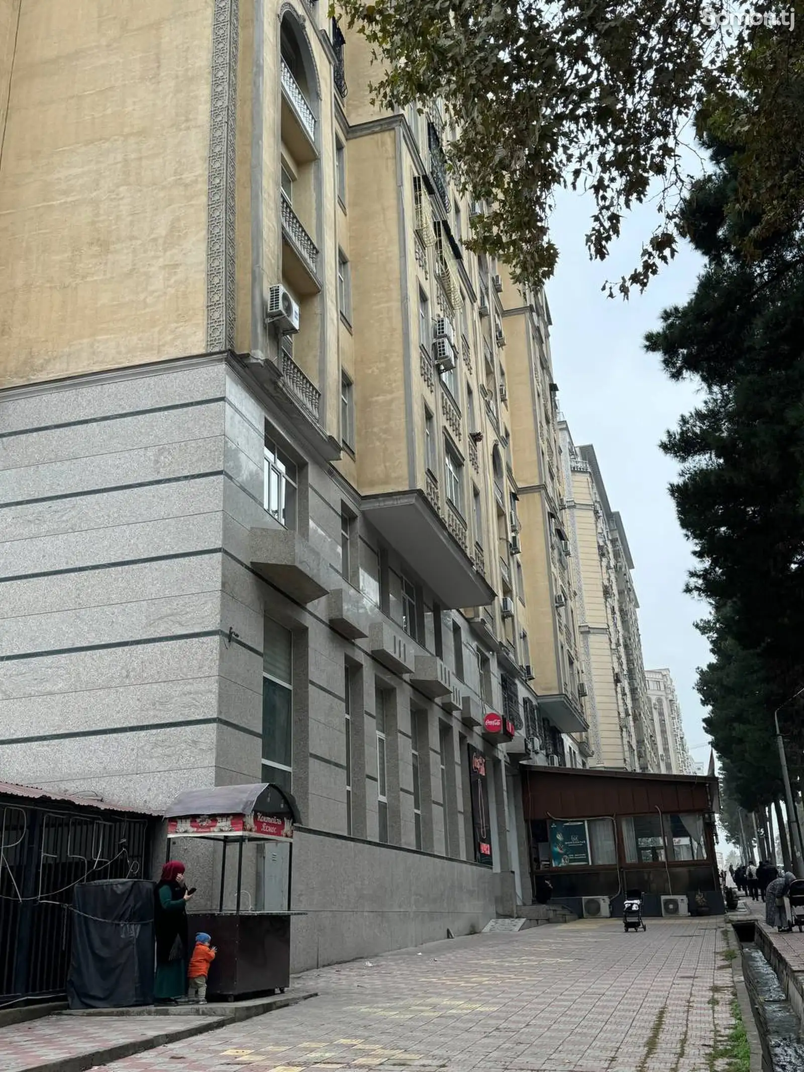 2-комн. квартира, 3 этаж, 53 м², Сомони-1