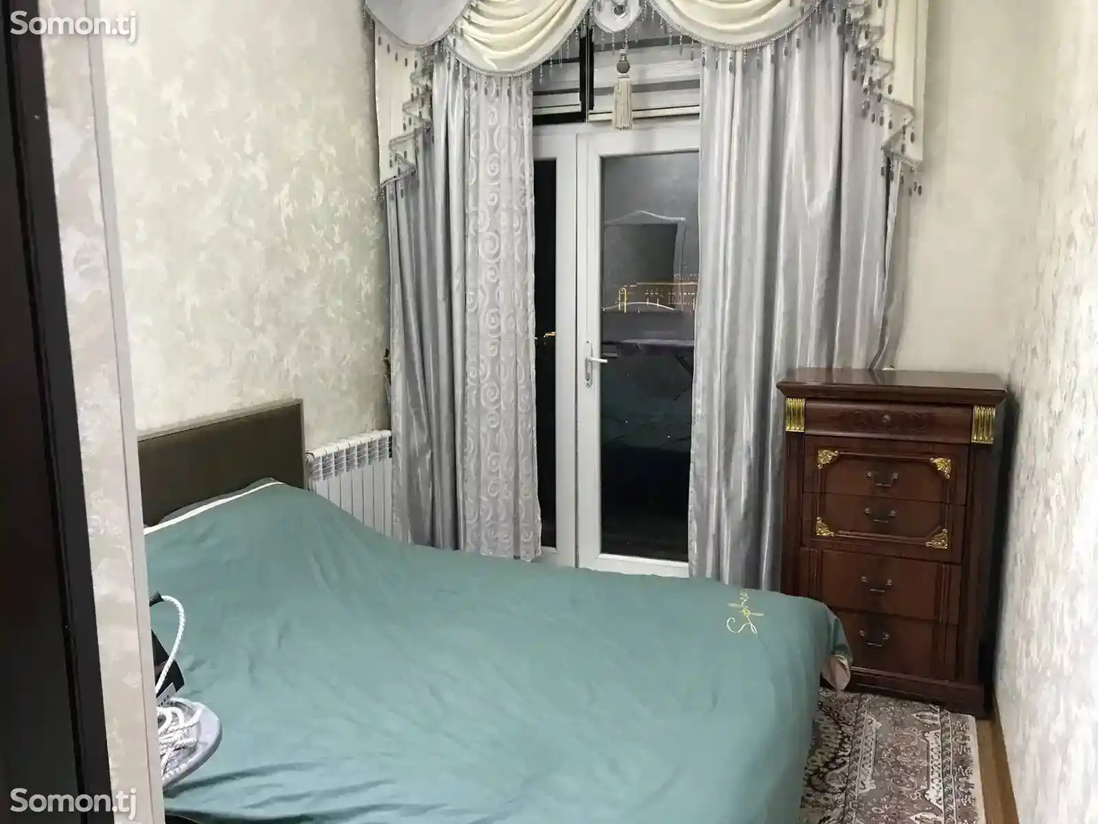 2-комн. квартира, 14 этаж, 50м², И. Сомони-4