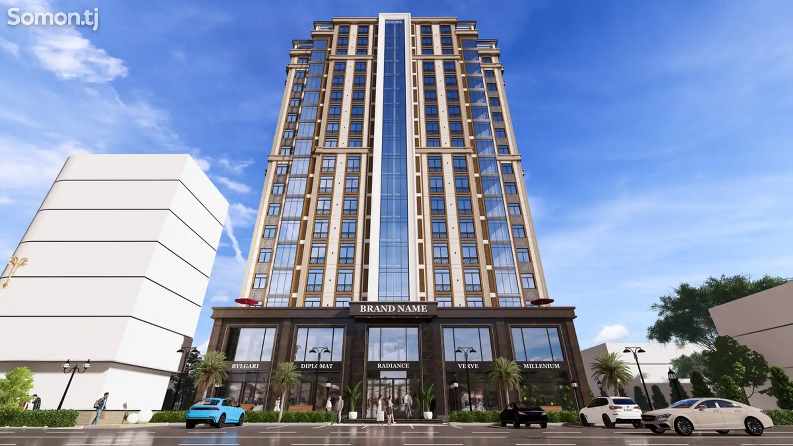 2-комн. квартира, 6 этаж, 94 м², кучаи Сирдарё-1