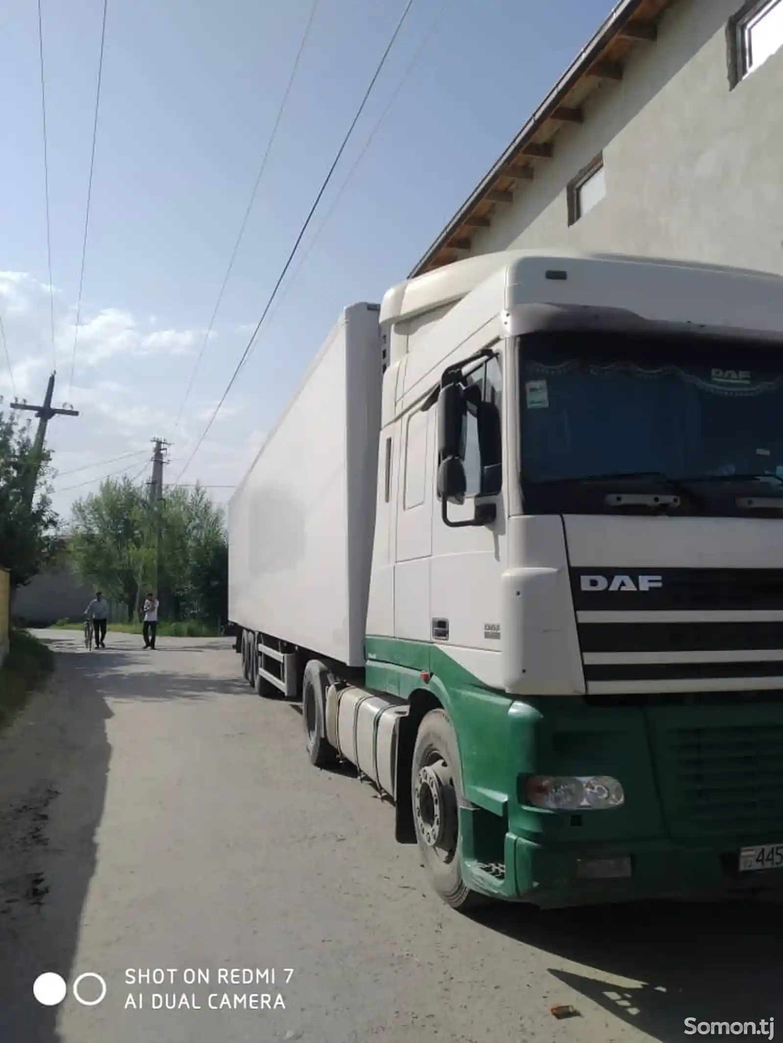 Бортовой грузовик DAF XF, 2005-4