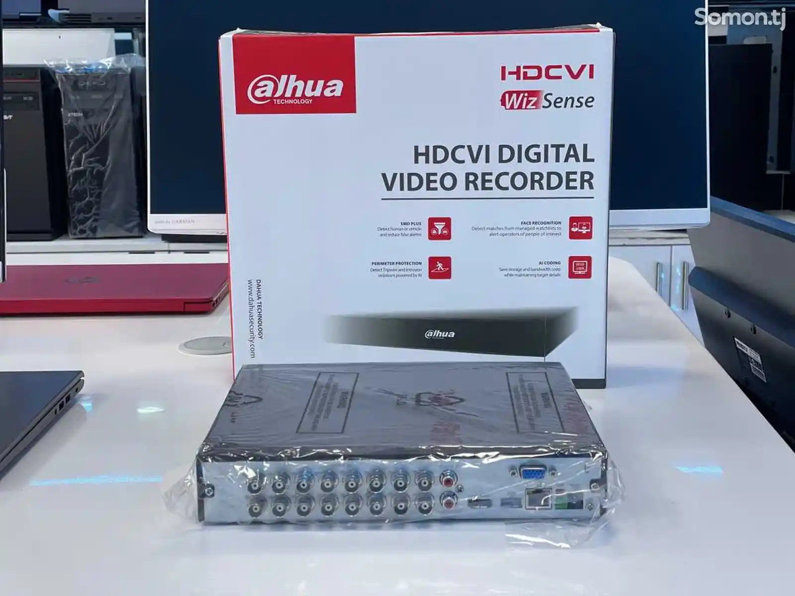 База видеорегистратор DH-XVR5116HS-I3 16 порт 5мп гибрид-2