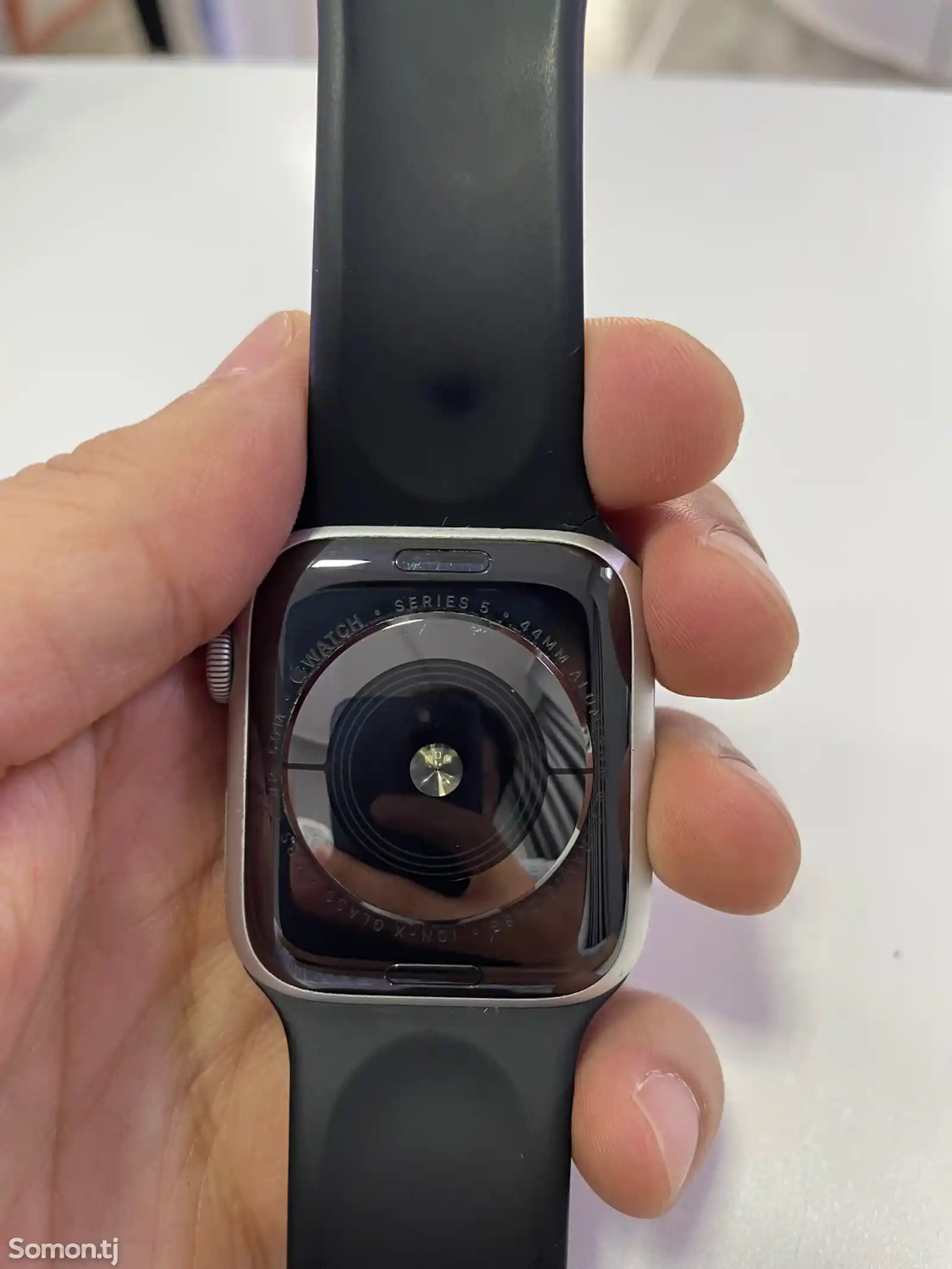 Смарт часы Apple Watch 5 44mm Silver ID Lock-2