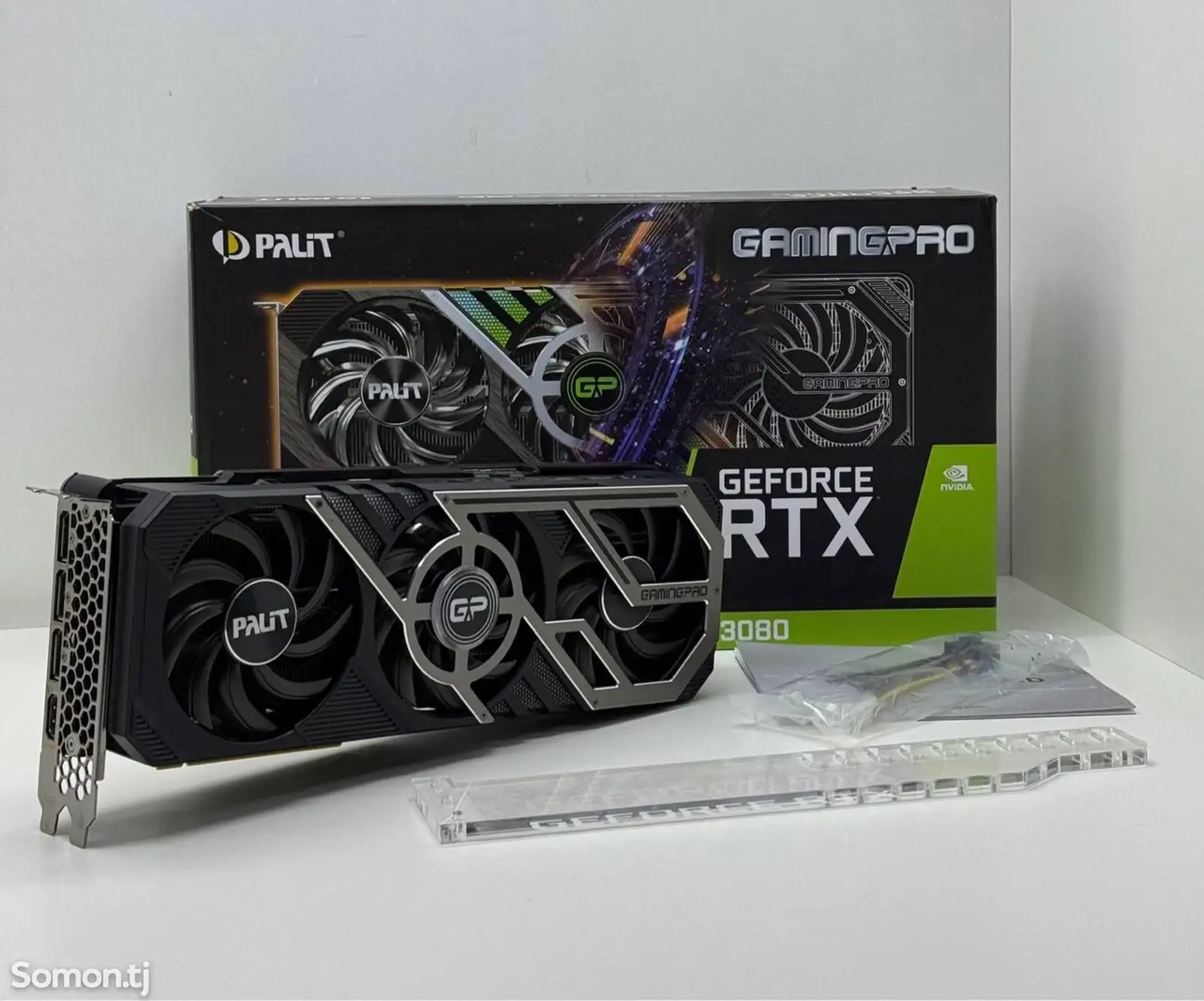 Видеокарта Palit GamingPro NvidiaGraphicsRTX3080Память-10Gb 320bit-1