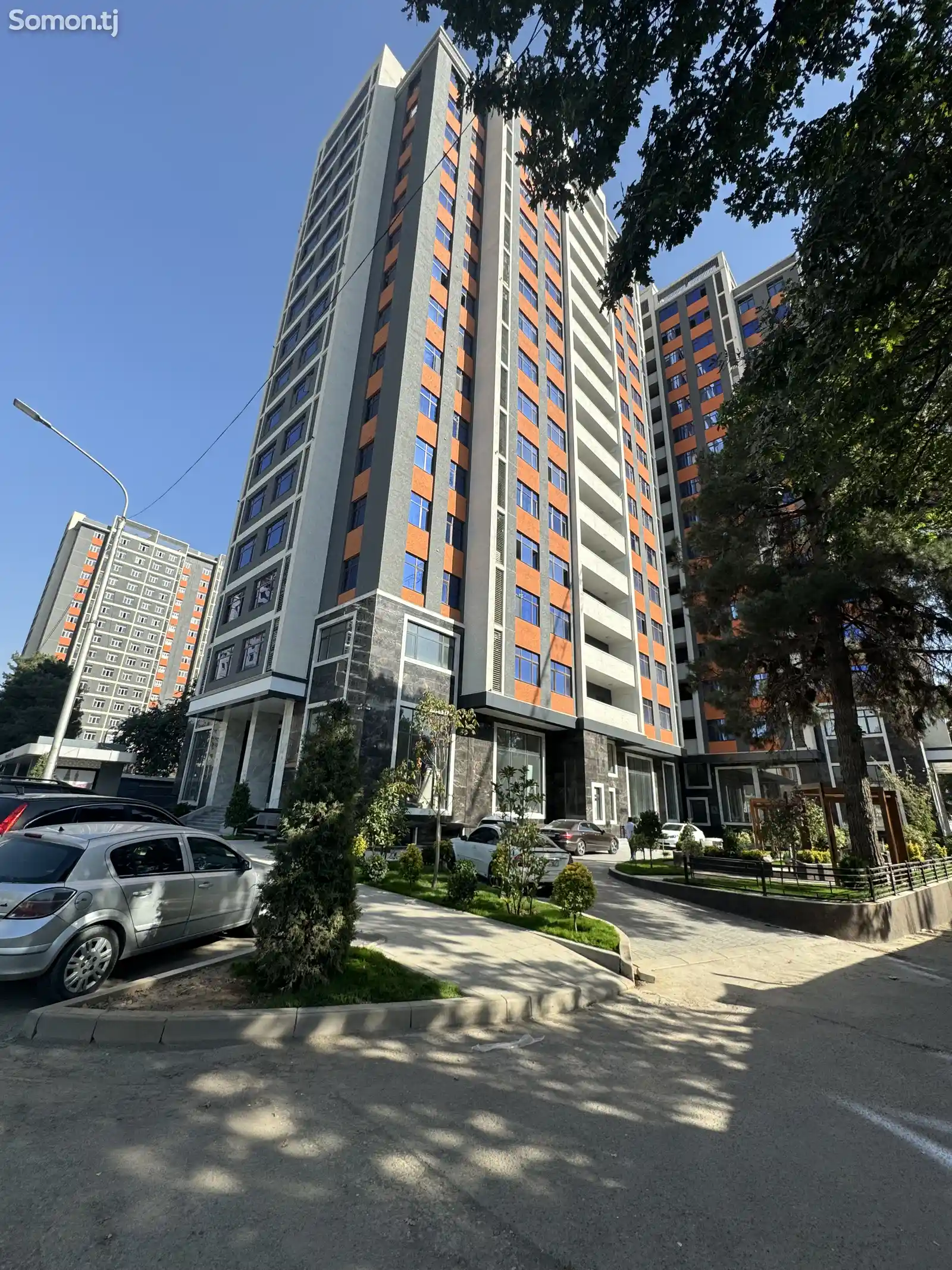 2-комн. квартира, 11 этаж, 60м², Сомони-2