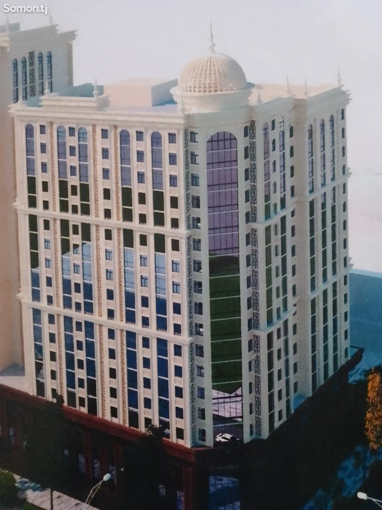 1-комн. квартира, 8 этаж, 54 м², Исмоили Cомони-1