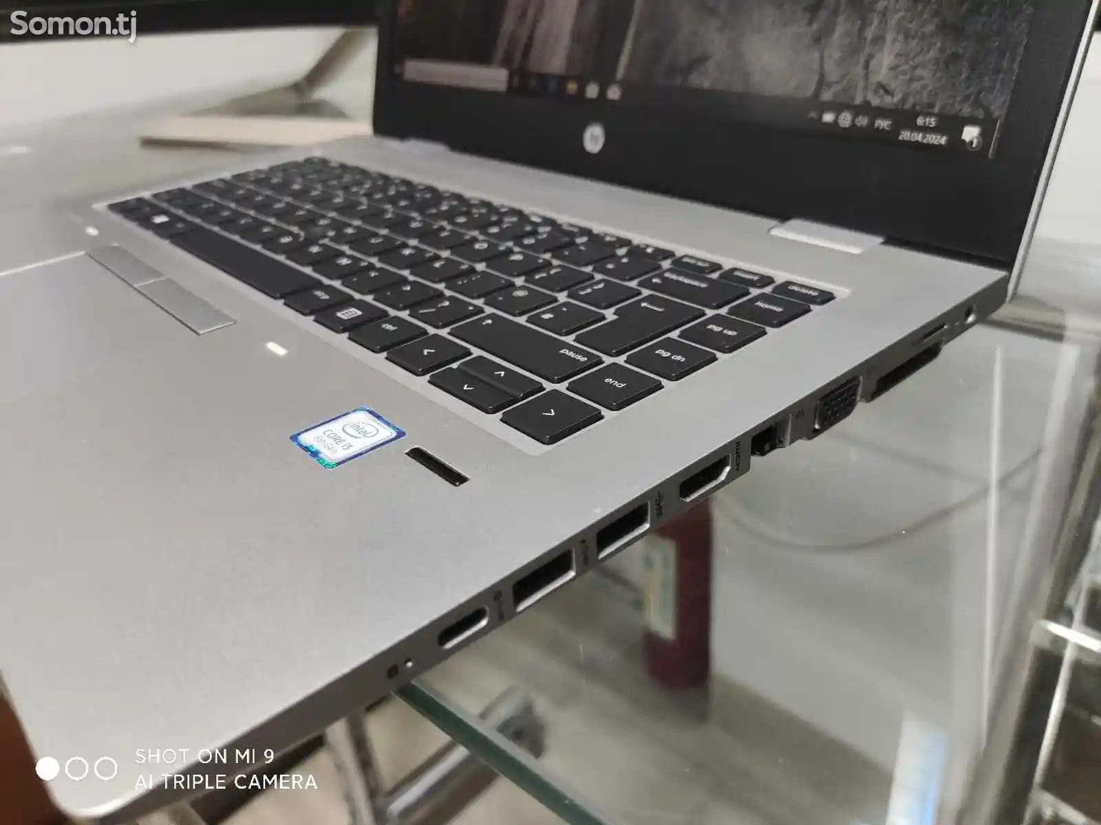 Ультрабук HP ProBook core i5-8250 RAM 8GB SSD NVMe 256GB-4