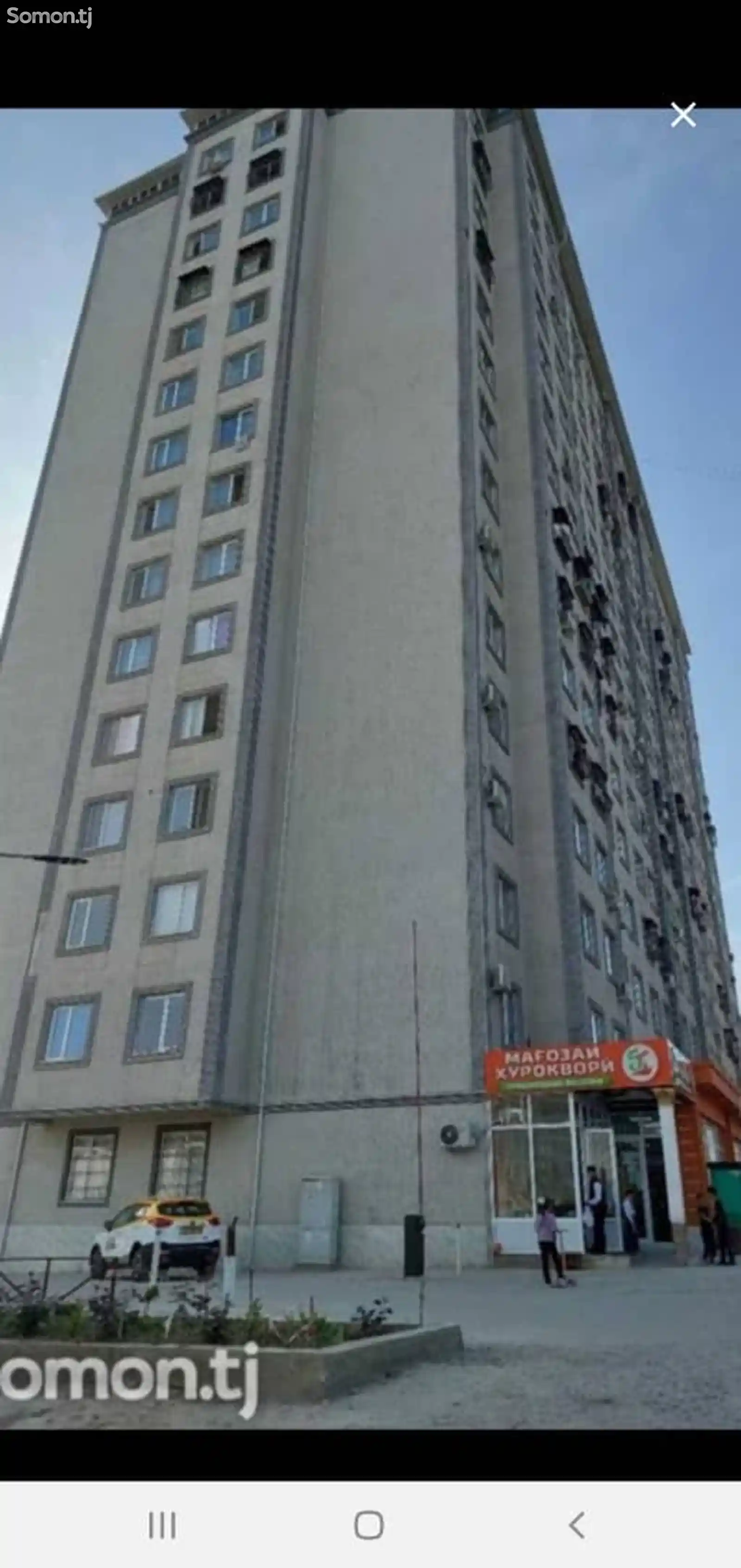 2-комн. квартира, 10 этаж, 60м², Зарафшон-3