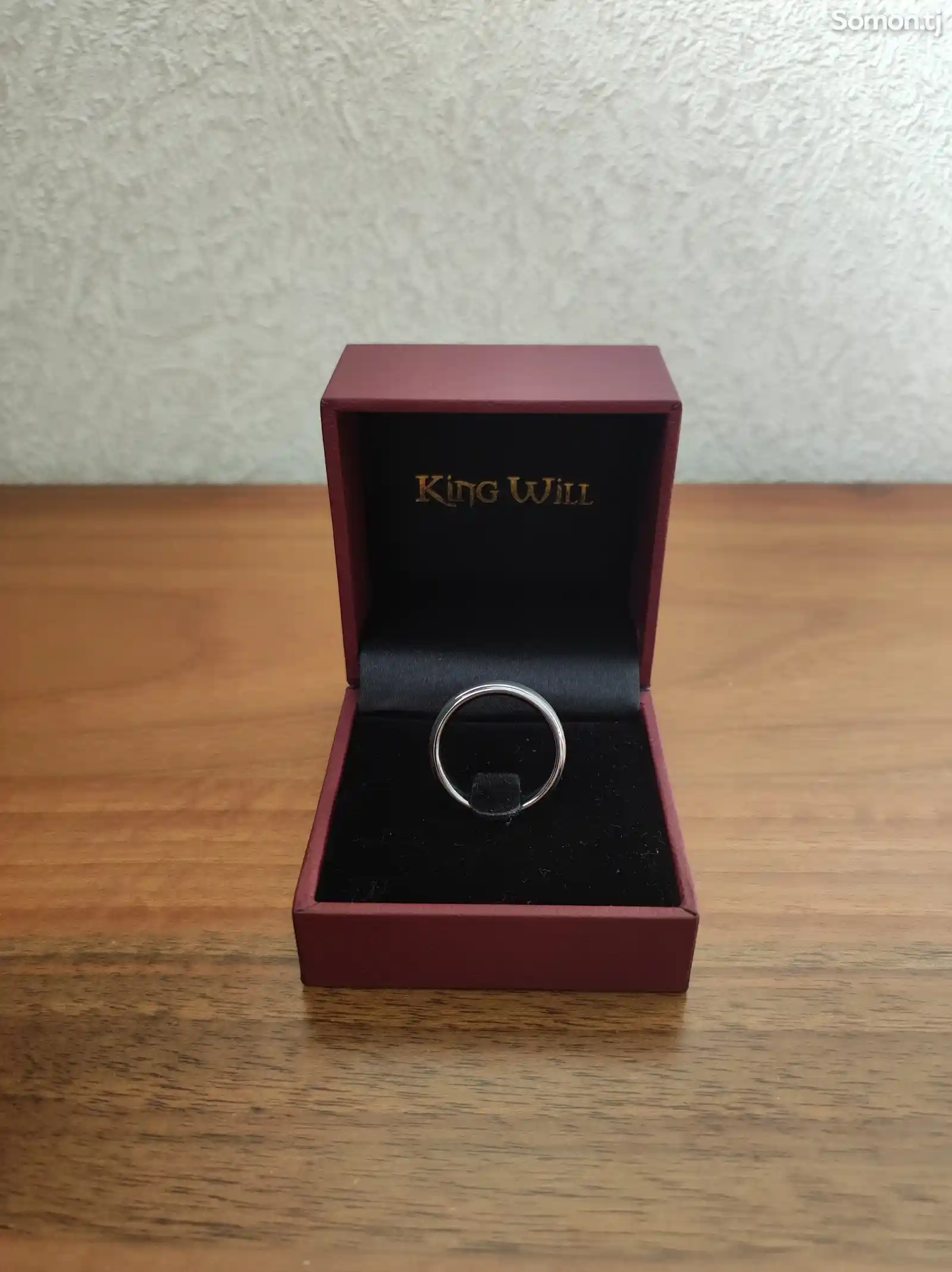 Обручальное кольцо из карбида вольфрама King Will 17.7mm-1